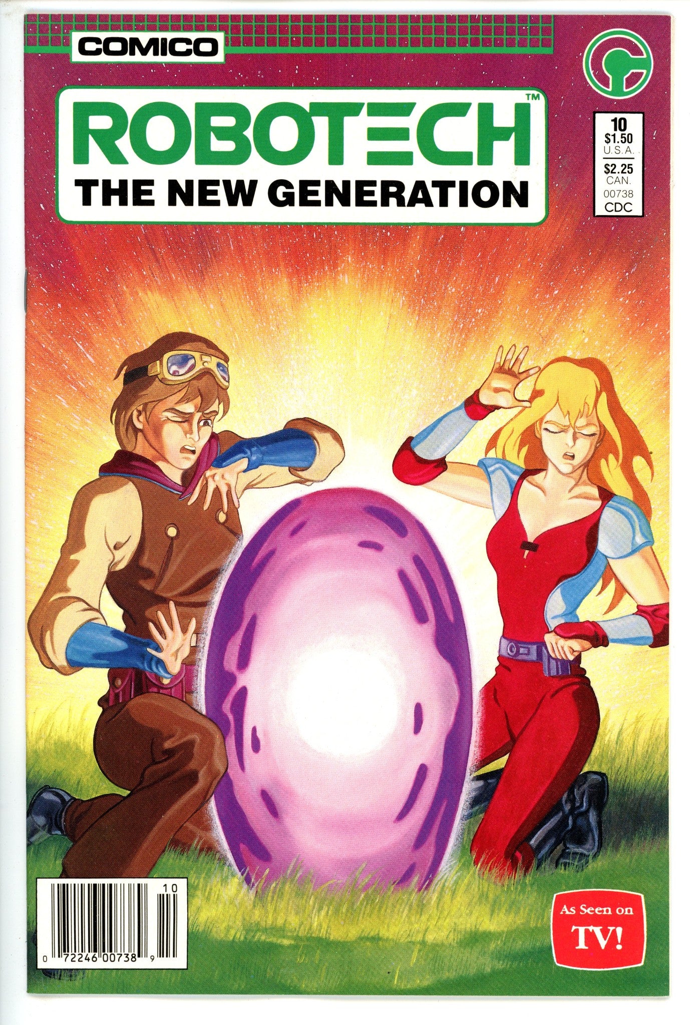 Robotech The New Generation  10 Newsstand
