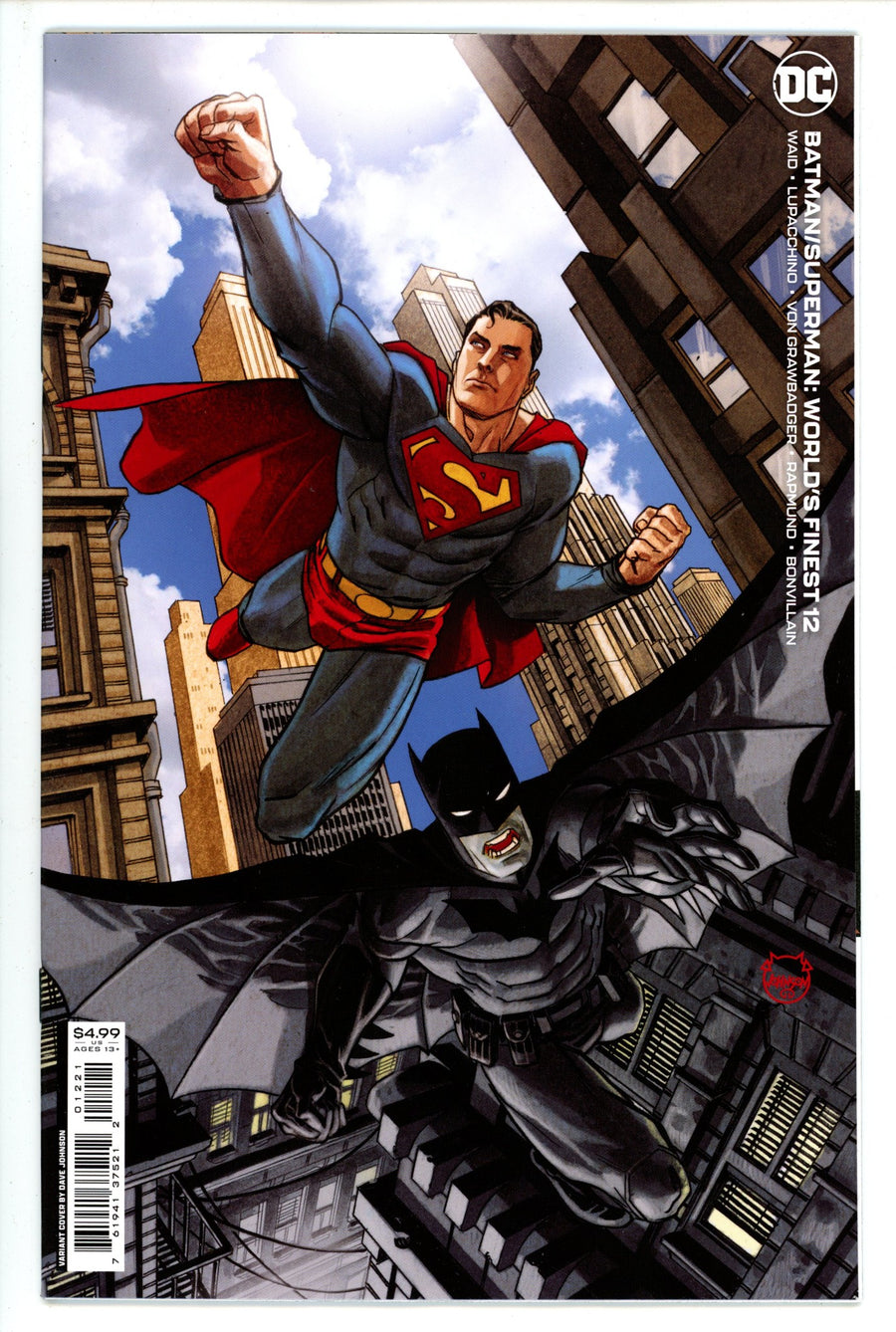 Batman Superman Worlds Finest 12 Johnson Variant (2023)