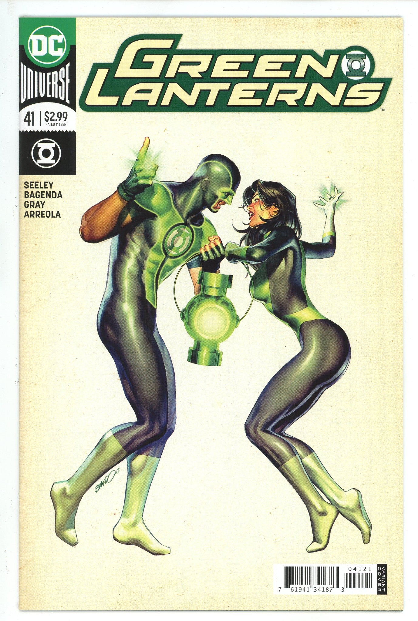 Green Lanterns 41 Peterson Variant NM-