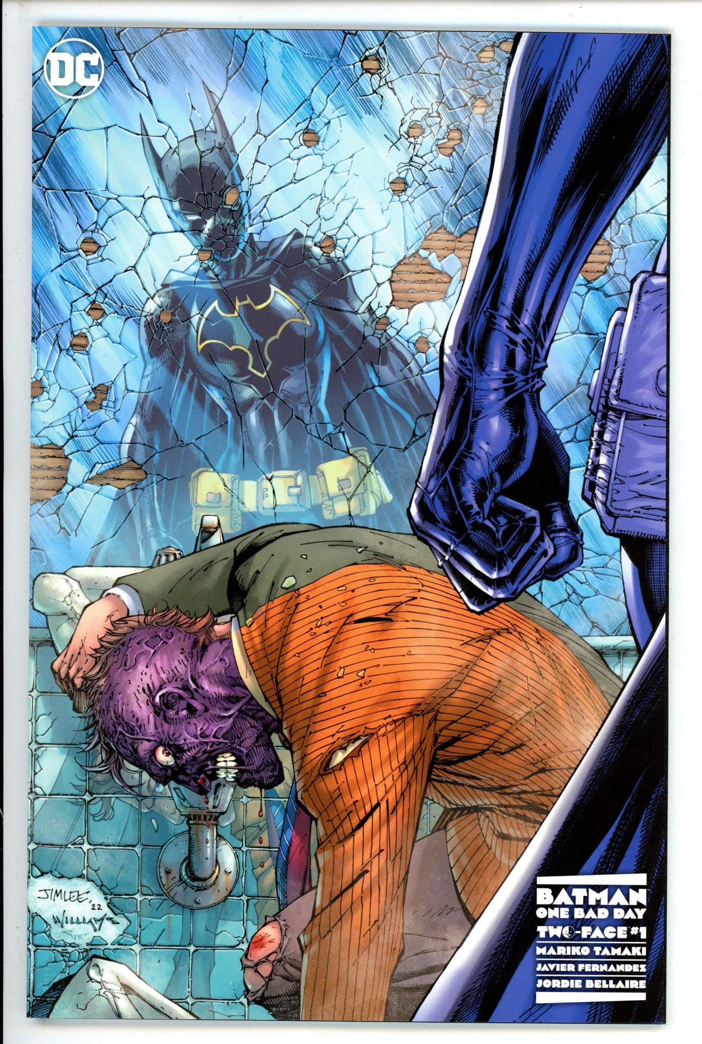 Batman One Bad Day Two-Face 1 Lee Variant (2022)