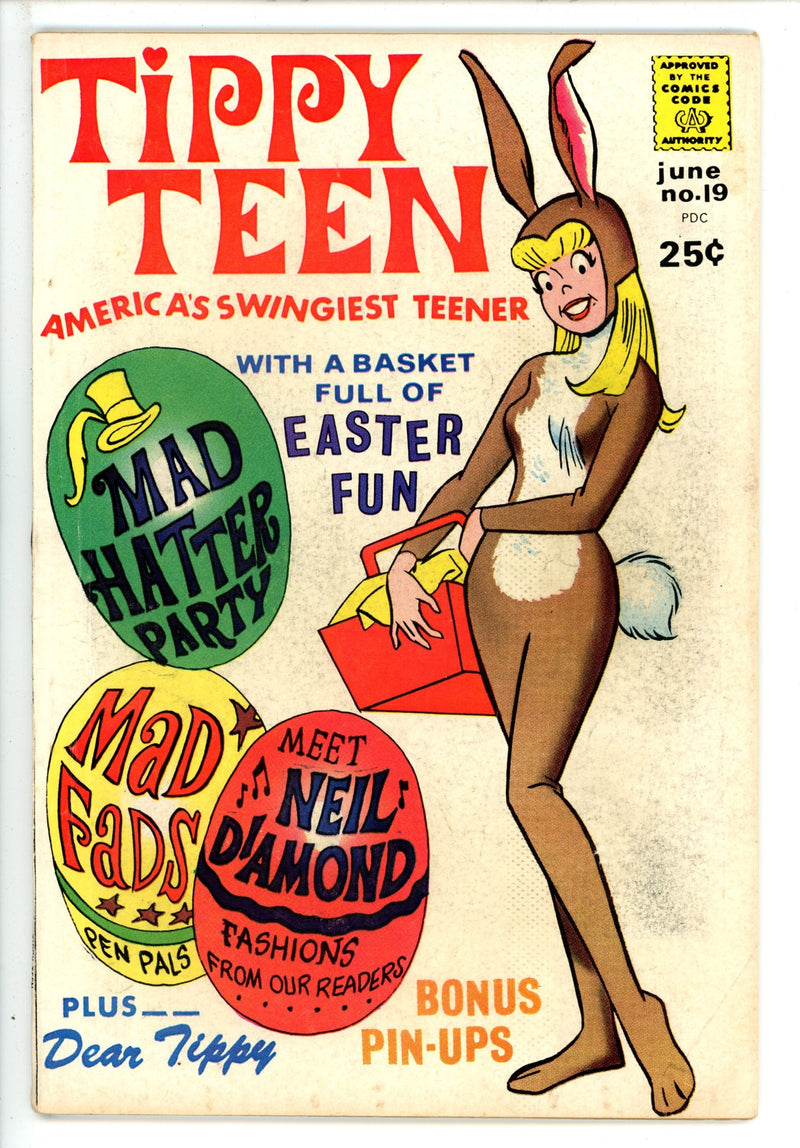 Tippy Teen 19 VG/FN (1968)