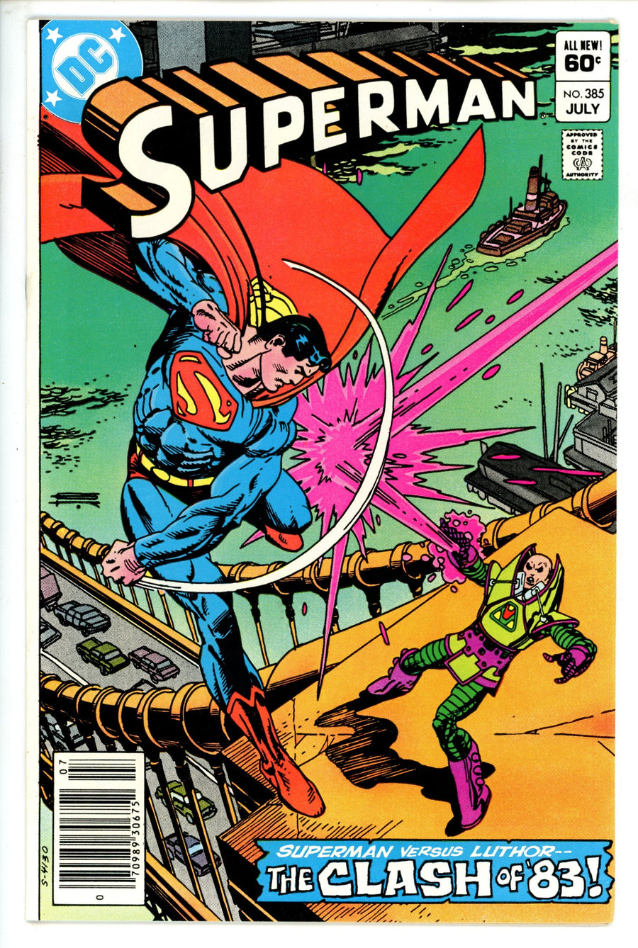 Superman Vol 1 385 Newsstand