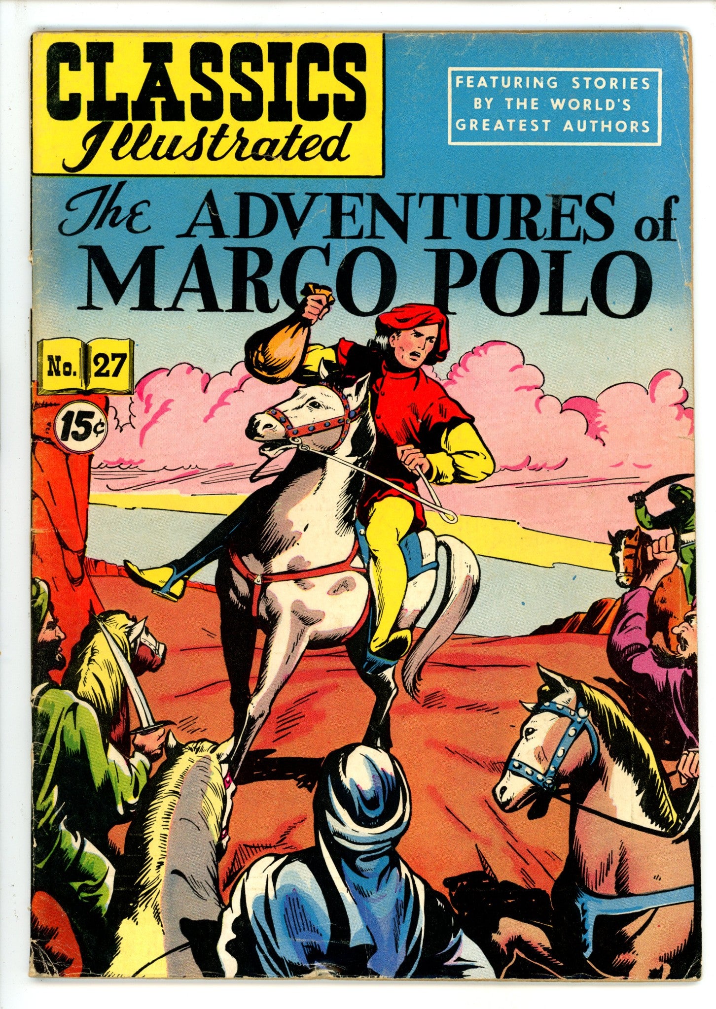 Classics Illustrated The Adventures of Marco Polo 27 HRN 87 VG+