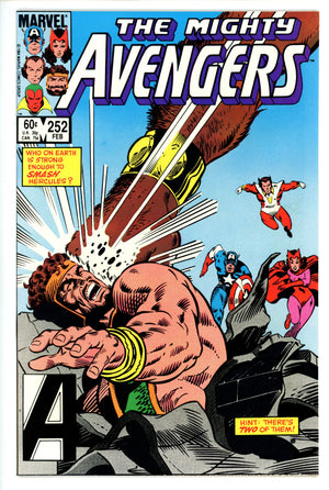 The Avengers Vol 1 252