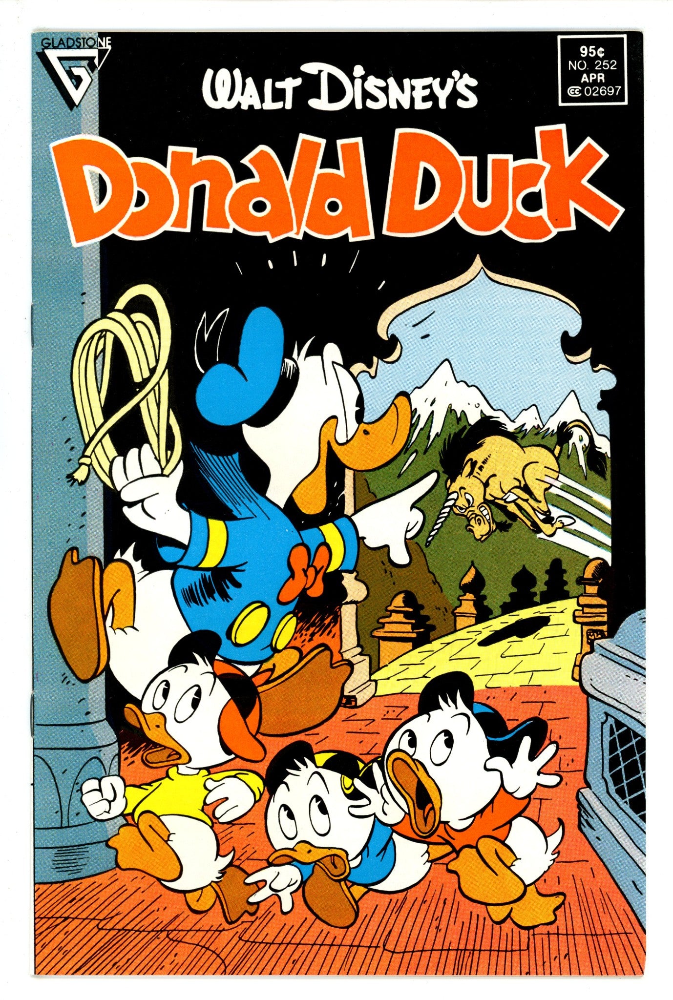 Walt Disney's Donald Duck Vol 1 252 Newsstand (1987)