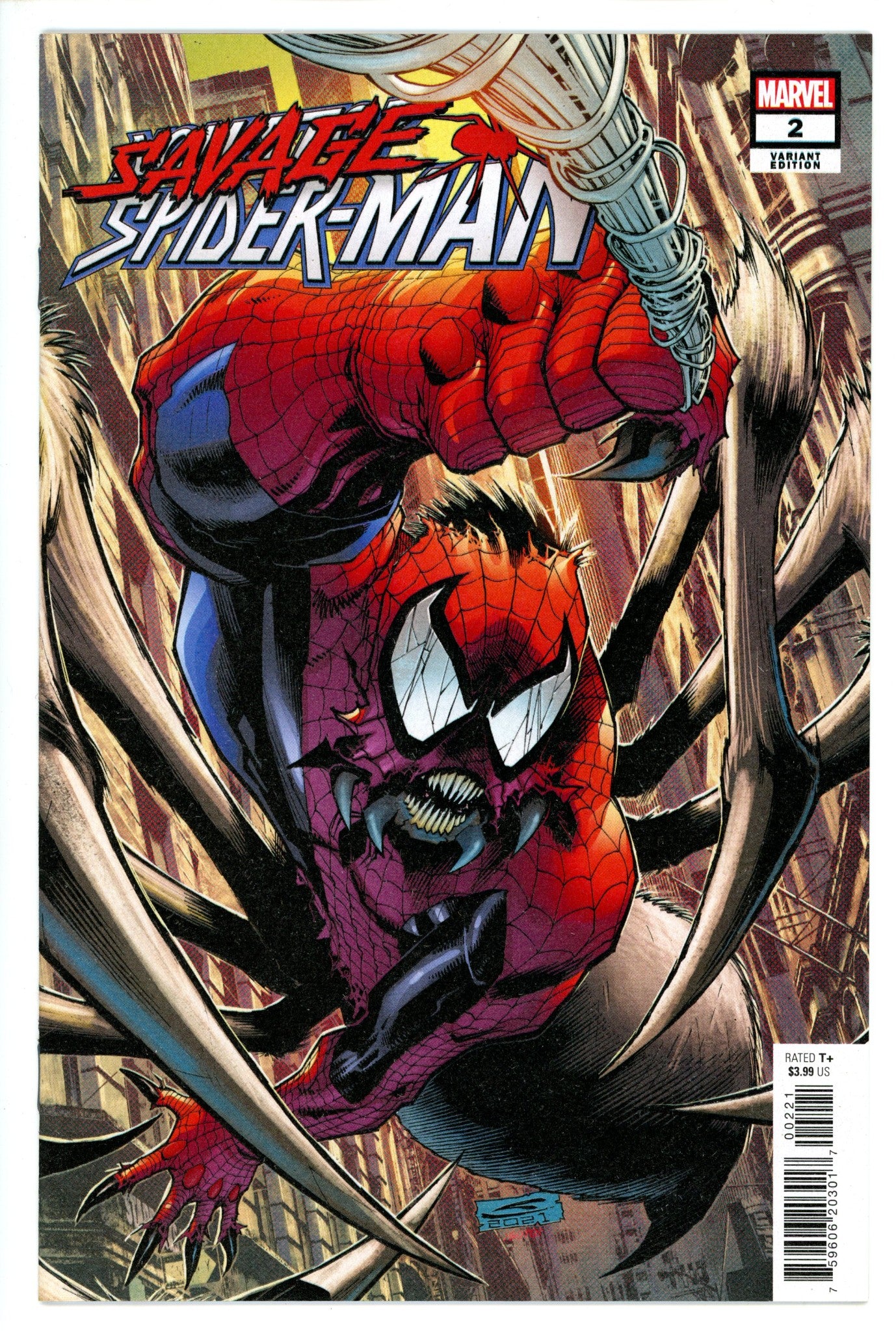 Savage Spider-Man 2 Sandoval Variant VF+