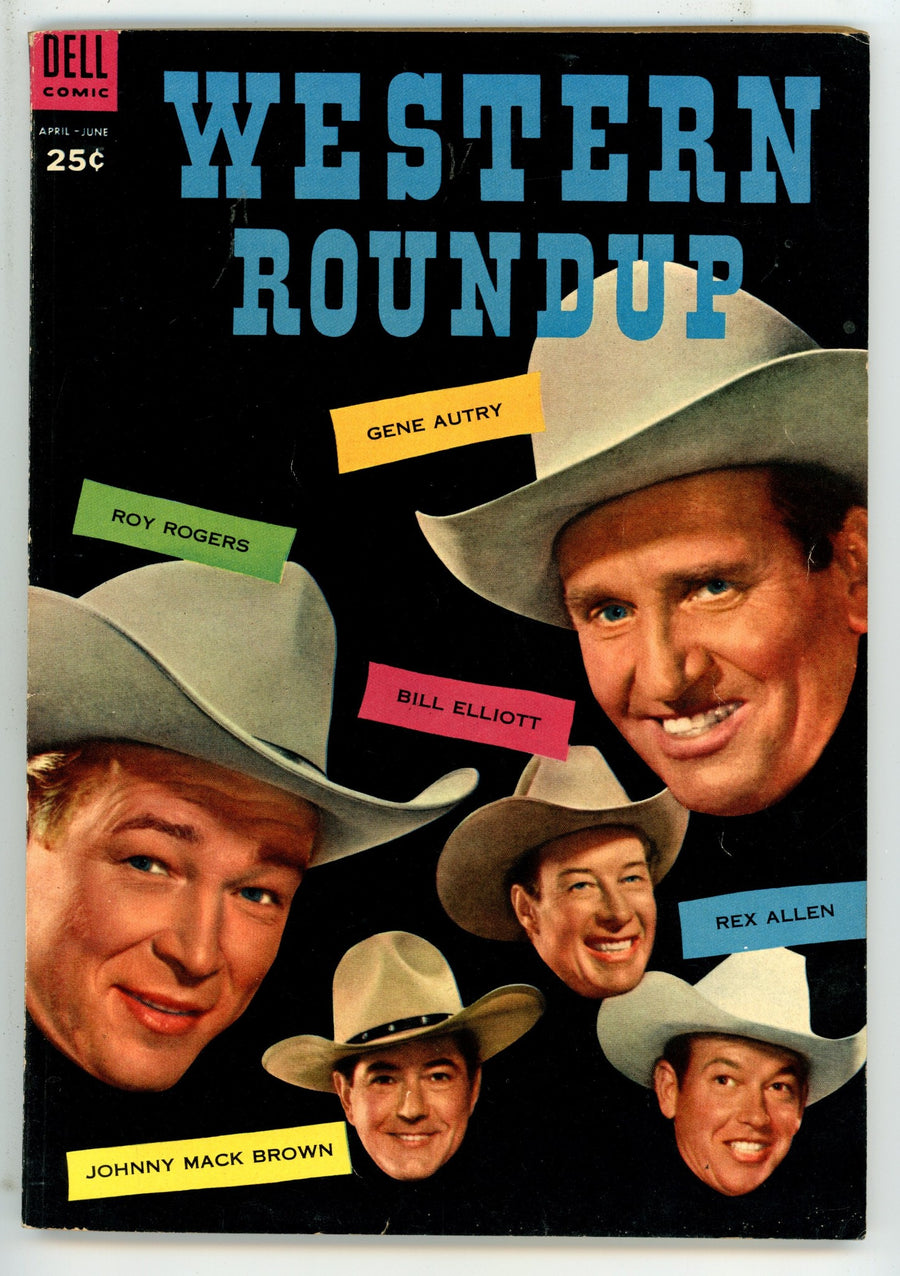 Western Roundup 6 VF- (1954)