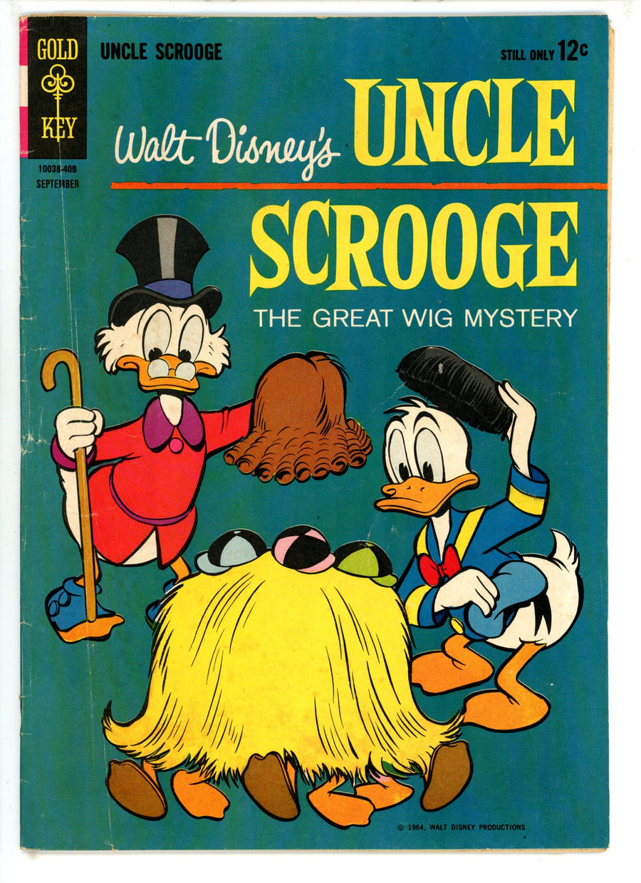 Uncle Scrooge 52 VG (1964)
