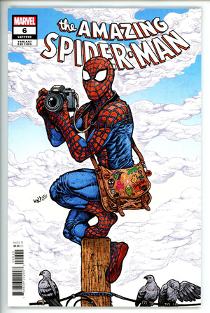 Amazing Spider-Man Vol 6 6 (900) Wolf Variant (2022)