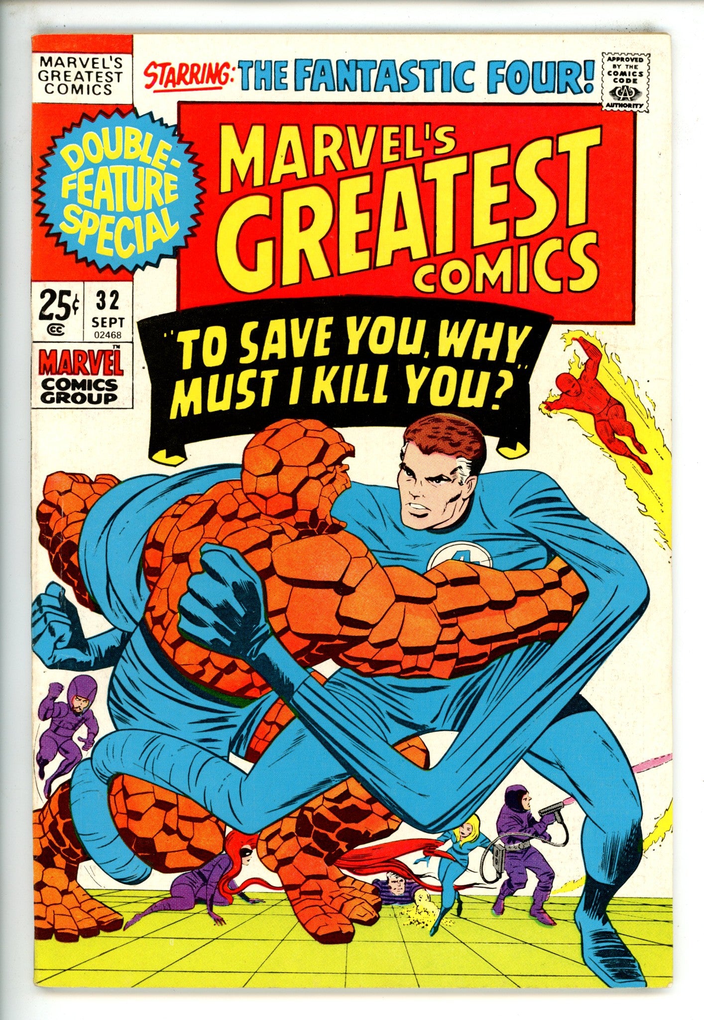 Marvel's Greatest Comics 32 FN+ (1971)
