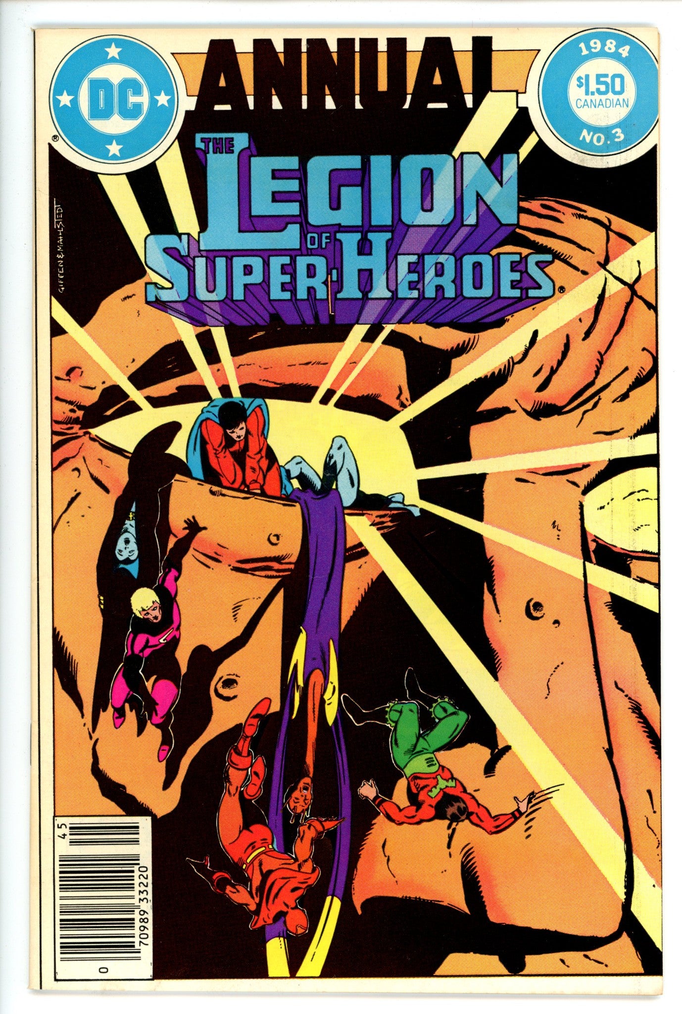 The Legion of Super-Heroes Annual Vol 2 3 Canadian VF-