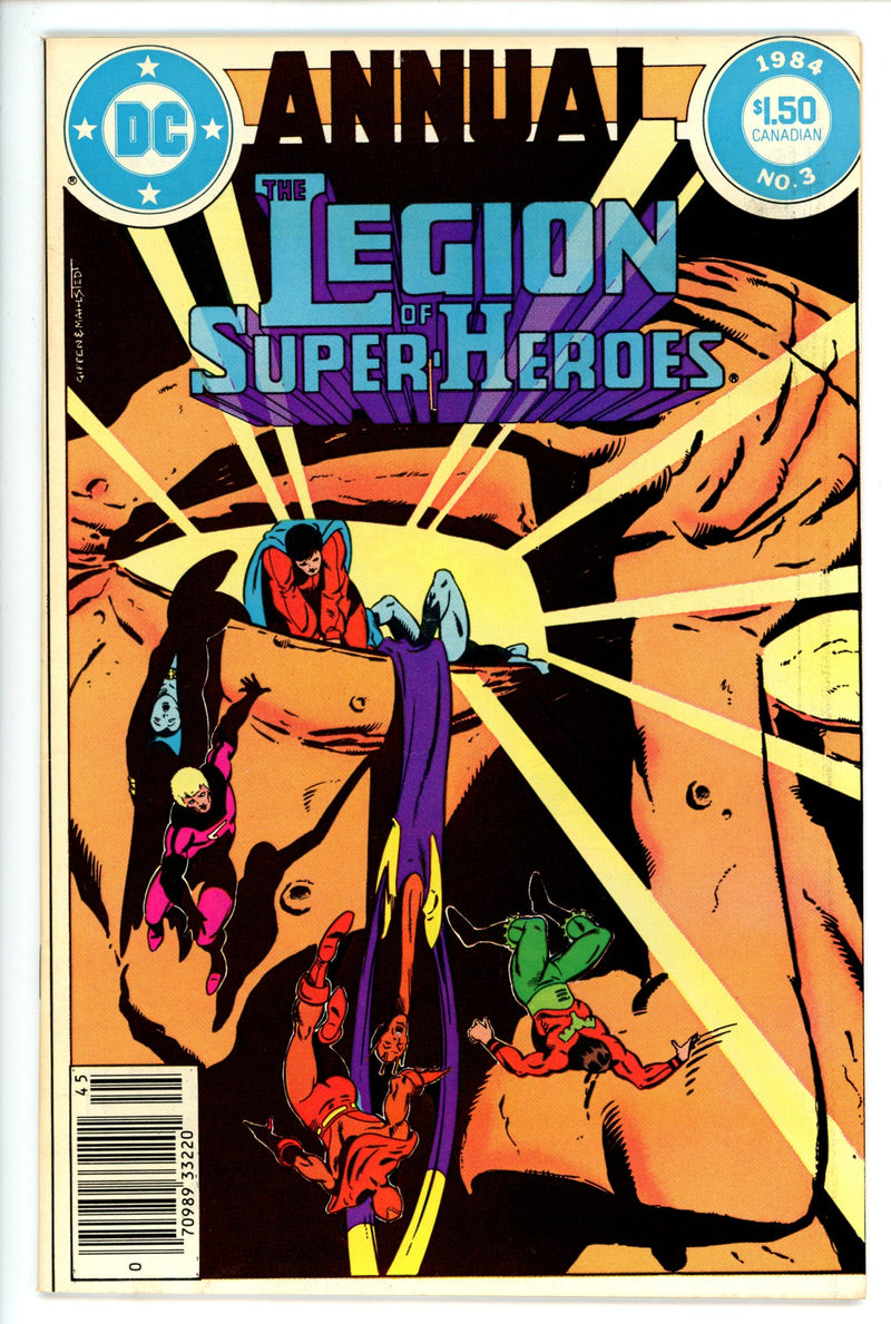 The Legion of Super-Heroes Annual Vol 2 3 Canadian VF-