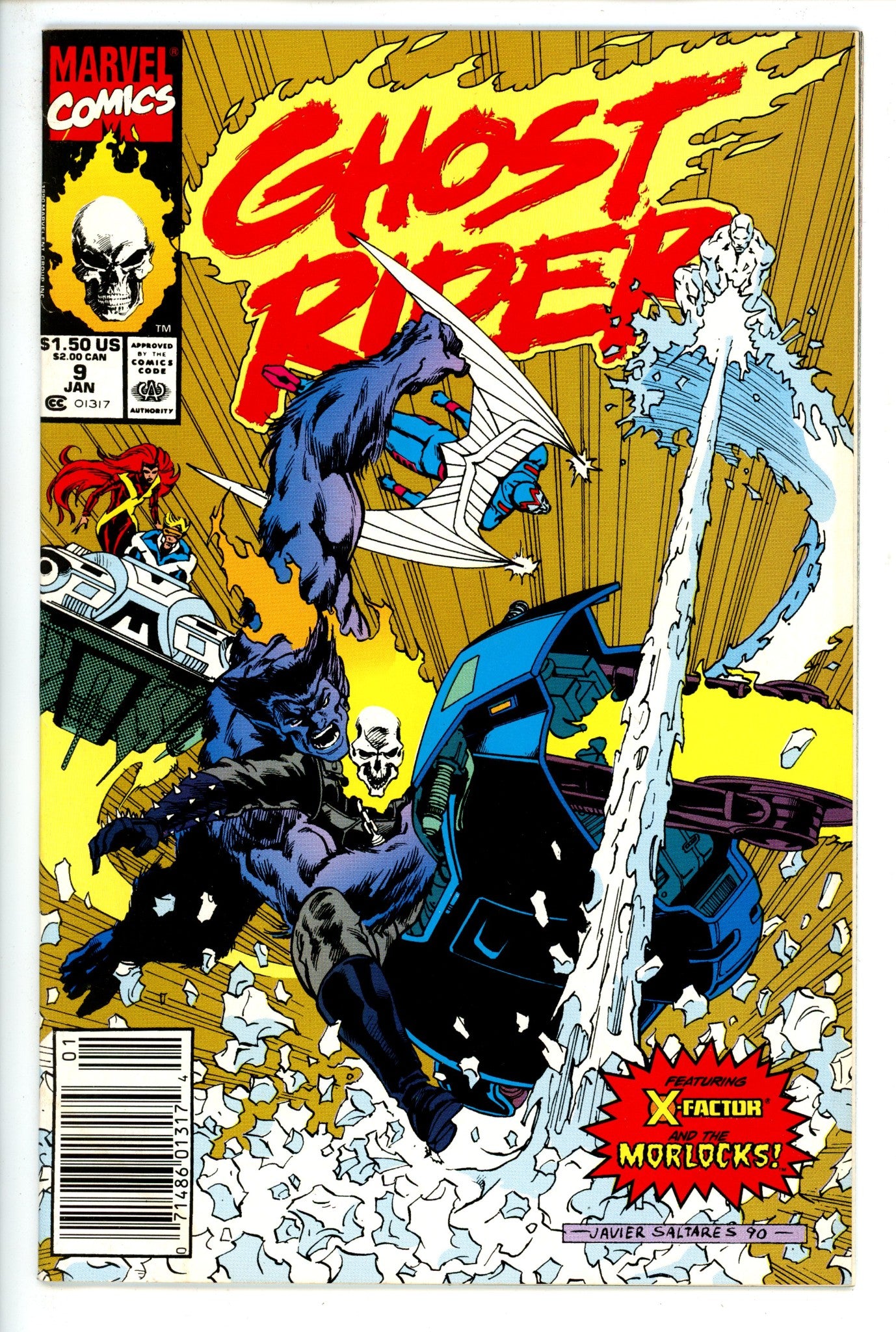 Ghost Rider Vol 2 9 Newsstand