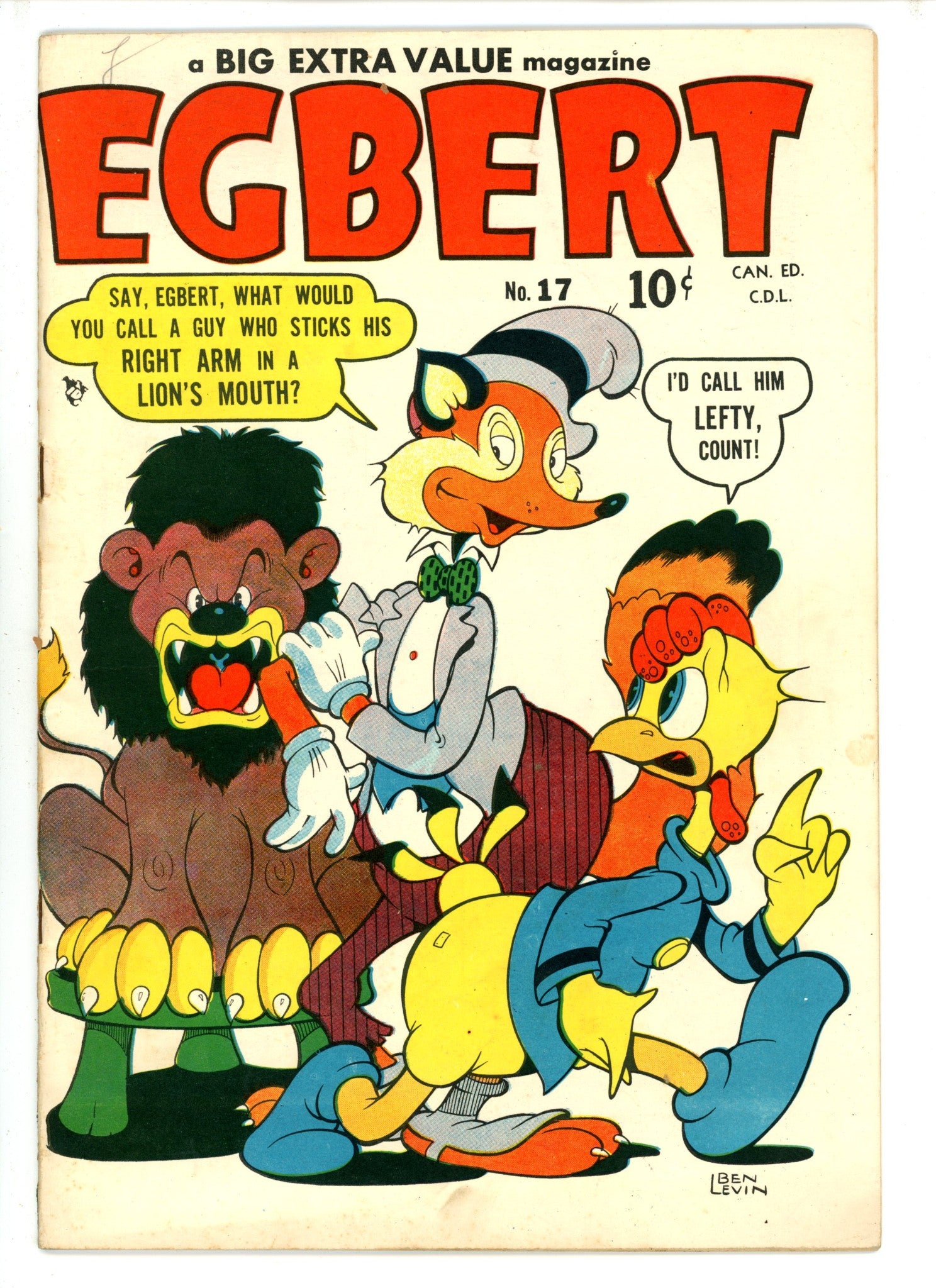 Egbert 17 Canadian Variant VG/FN (1950)