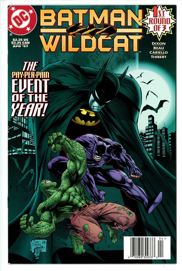 Batman / Wildcat 1 Newsstand VF/NM