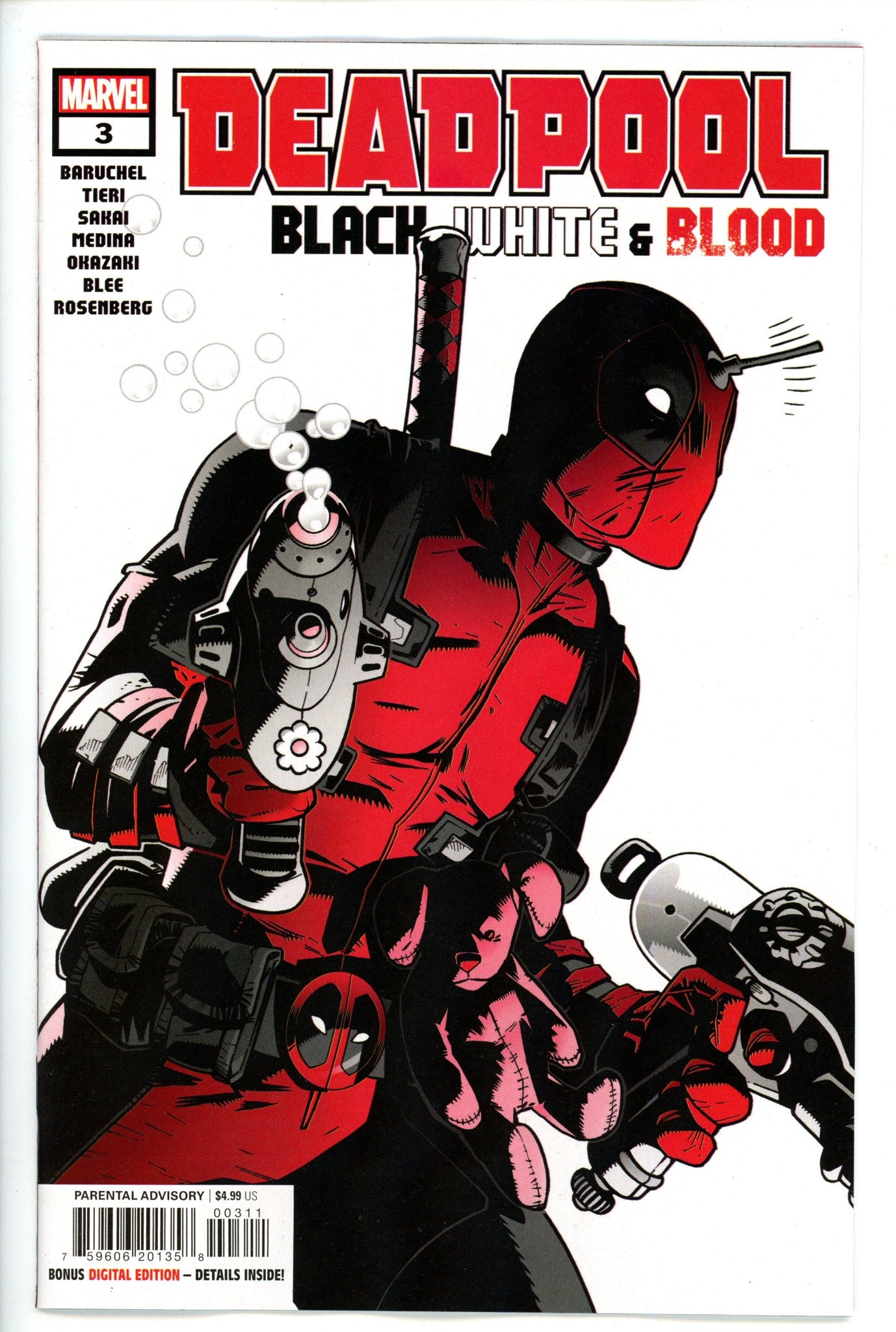 Deadpool Black White & Blood 3 (2021)