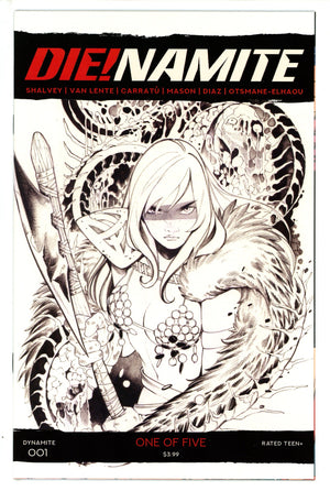 Die!namite 1 Momoko B&W Variant (2020)