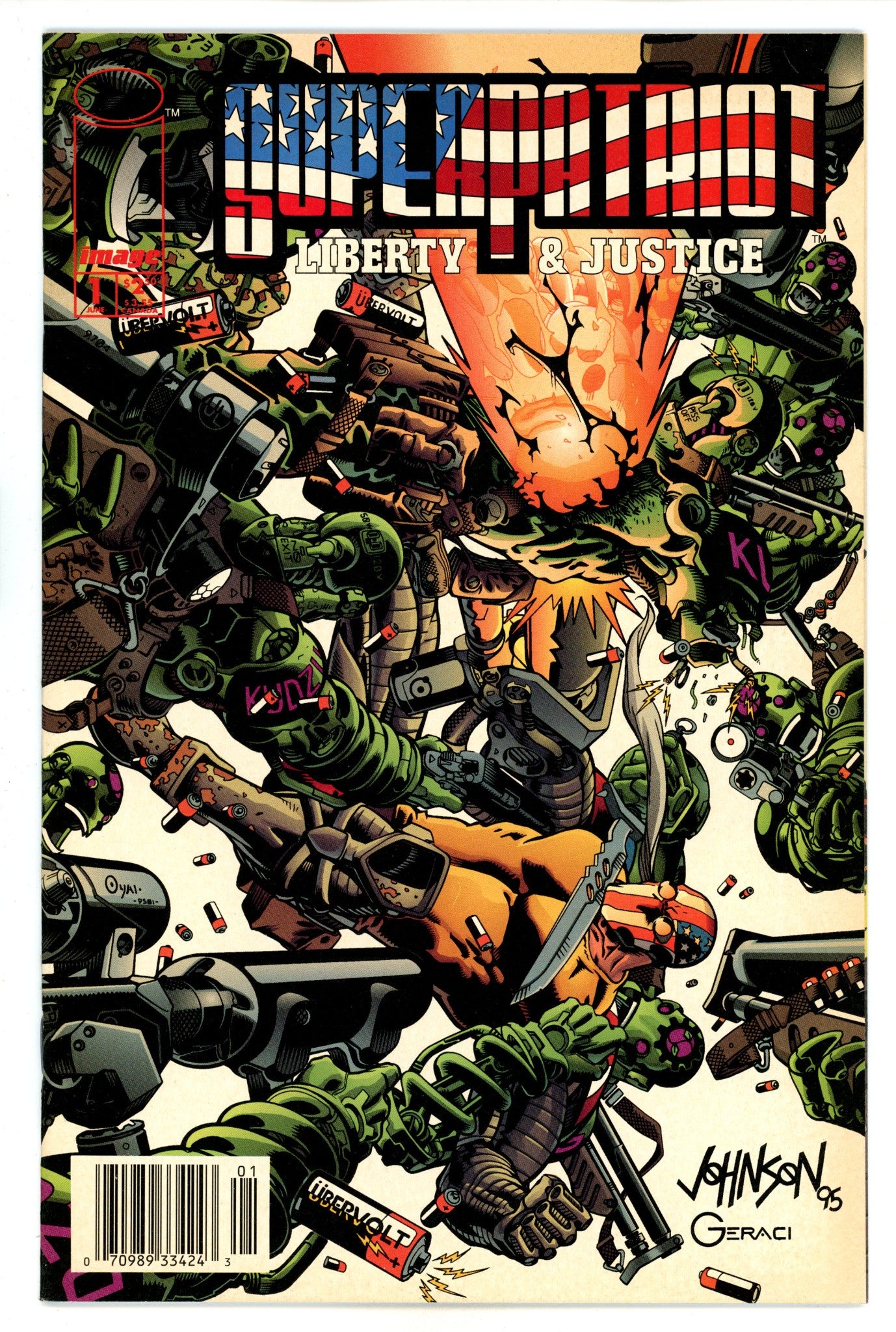 Superpatriot: Liberty & Justice 1 Newsstand