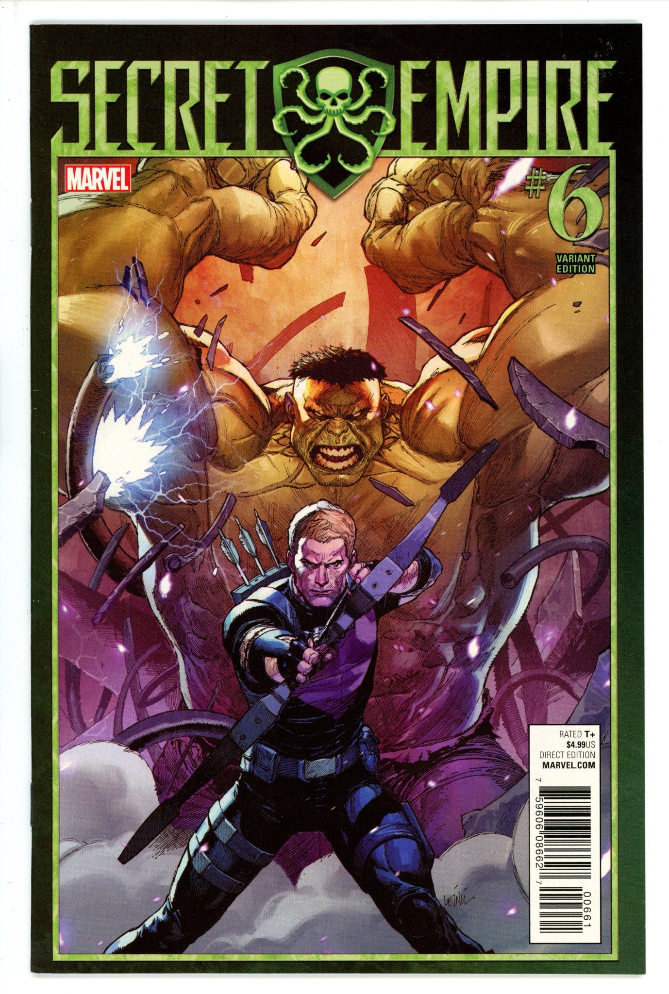 Secret Empire 6 Yu Variant