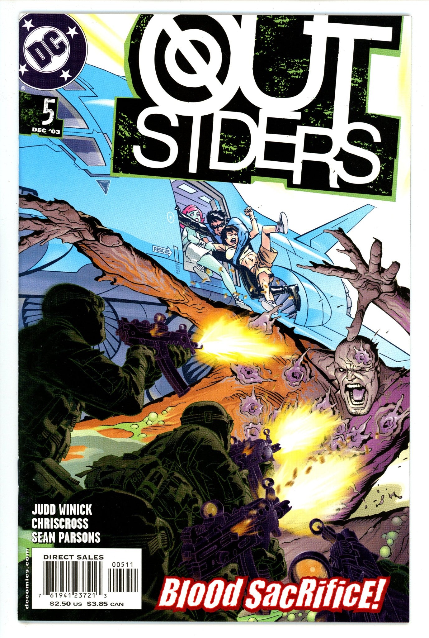 Outsiders Vol 3 5 (2003)