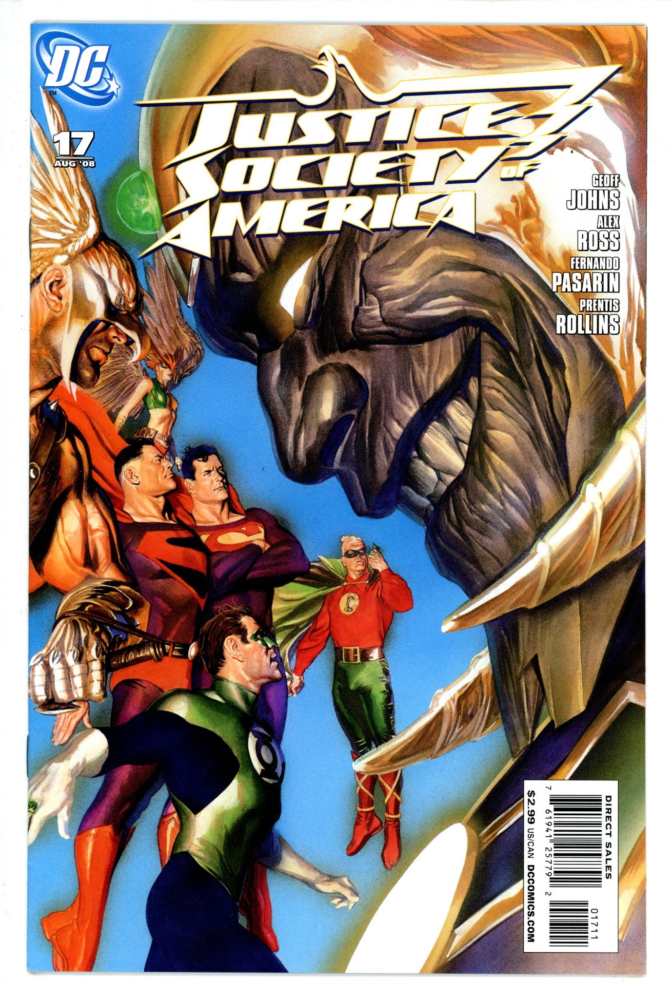 Justice Society of America Vol 3 17 (2008)