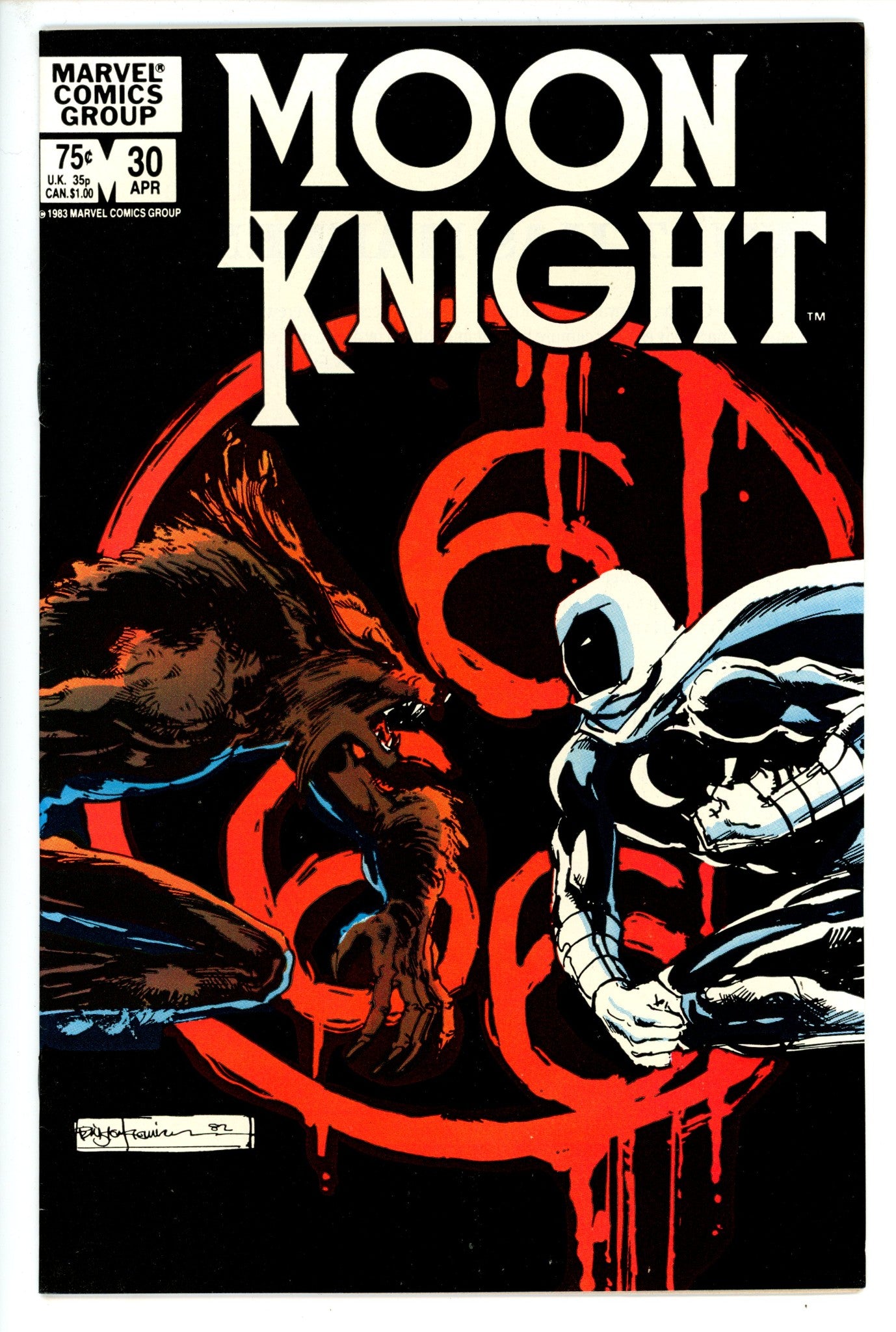 Moon Knight Vol 1 30 F/VF