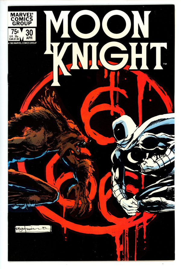 Moon Knight Vol 1 30 F/VF