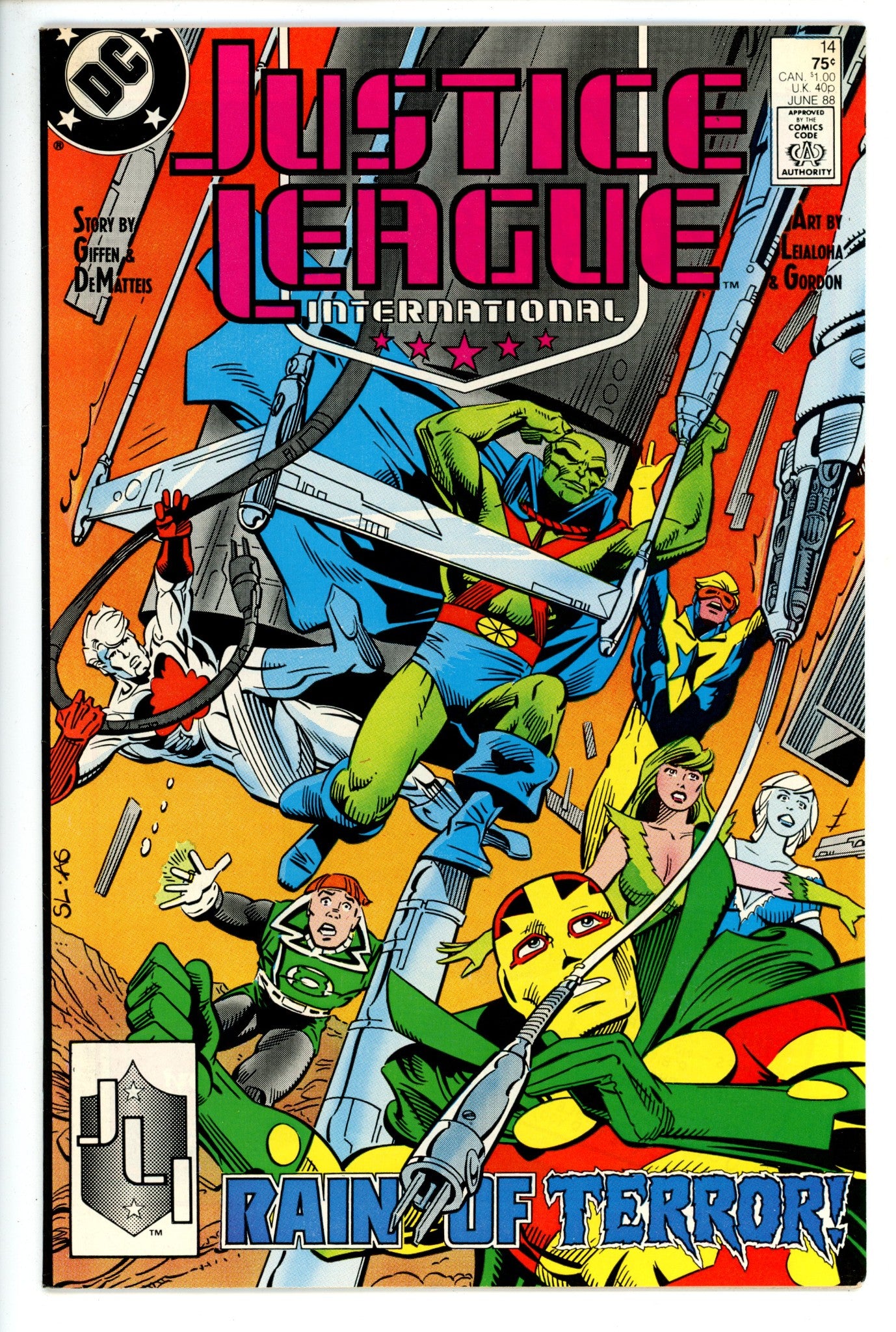 Justice League International 14