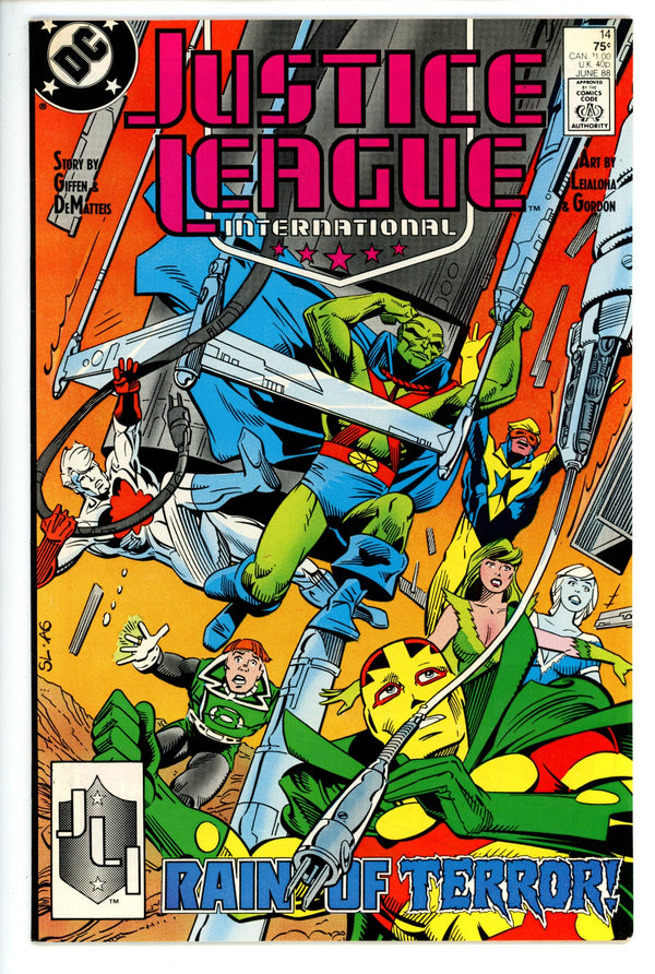 Justice League International 14