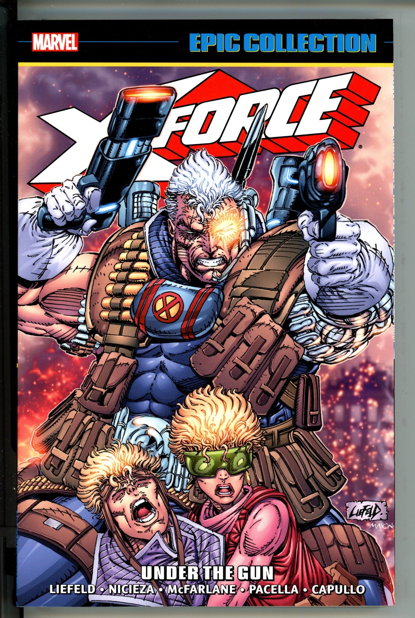 X-Force Vol 1 Under The Gun Epic Collection TPB