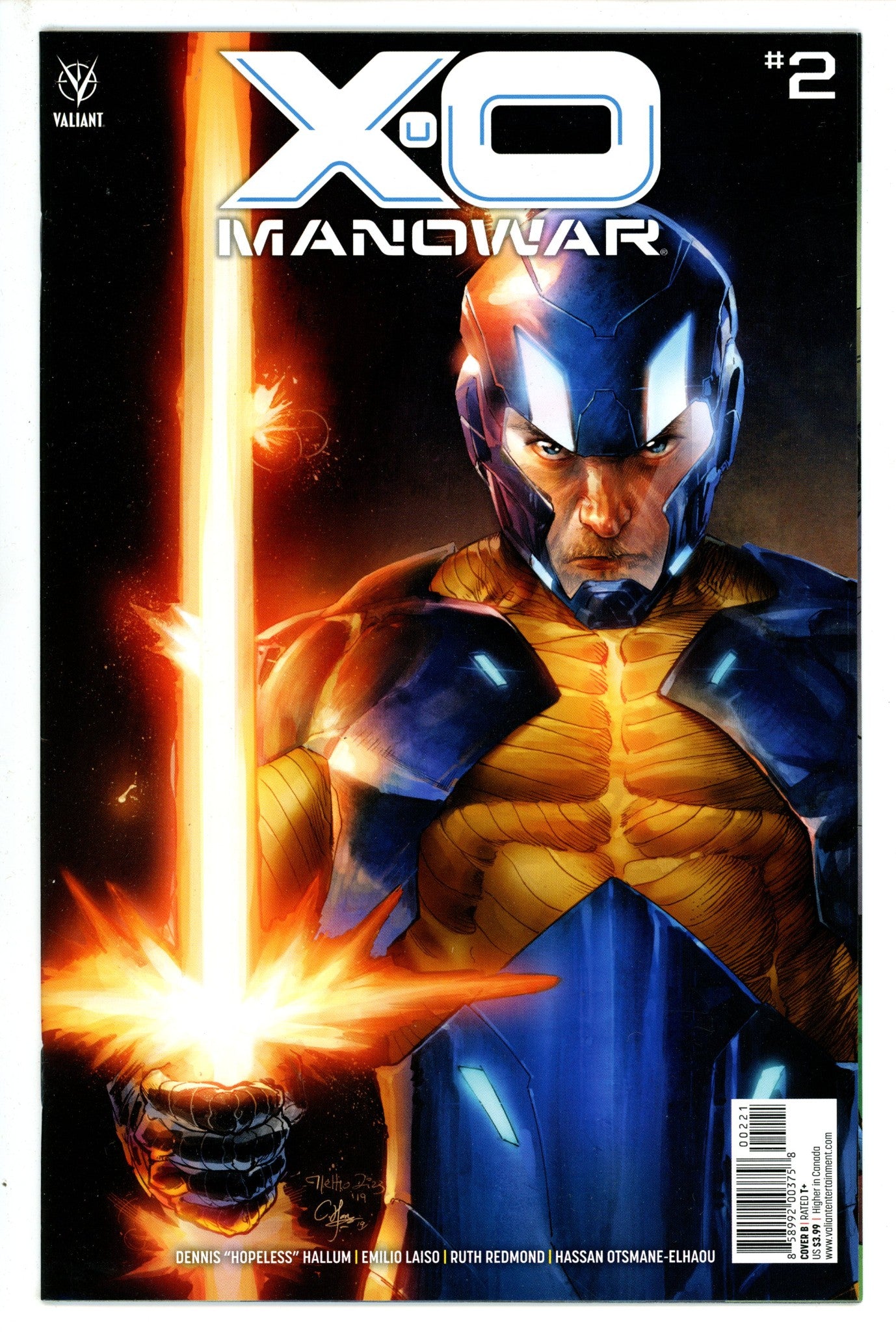 X-O Manowar Vol 5 2 Diaz Variant (2020)