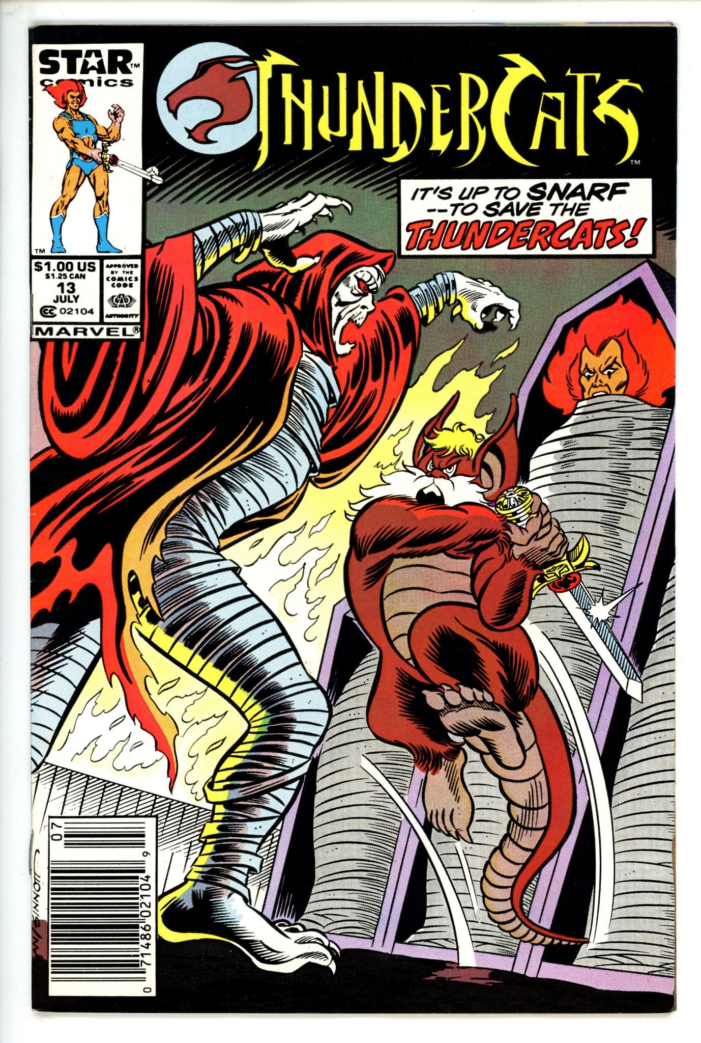 Thundercats 13 Newsstand VF+