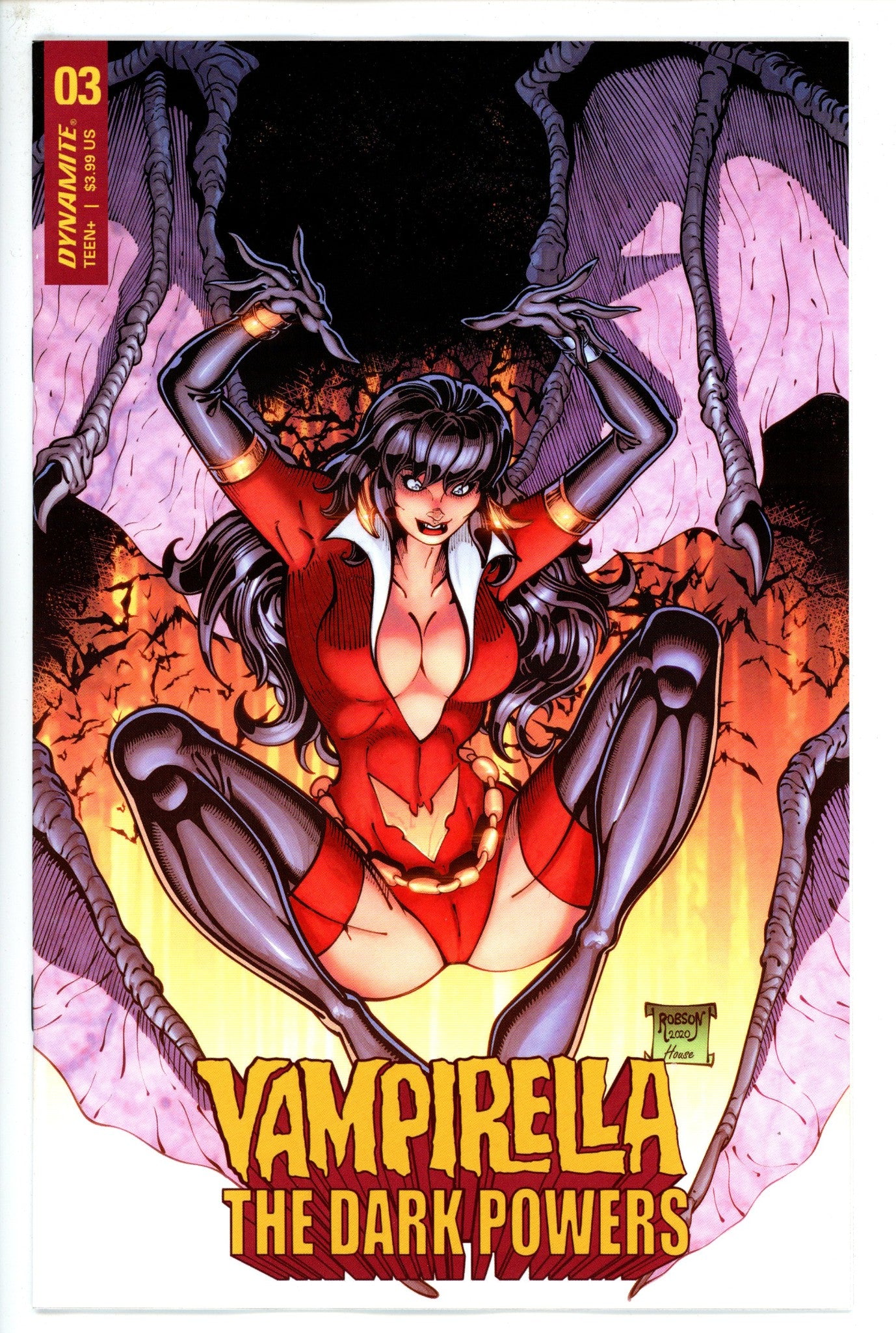 Vampirella Dark Powers 3 Robson Variant-Dynamite-CaptCan Comics Inc