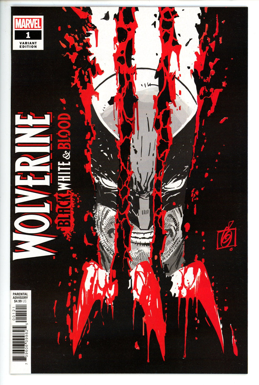 Wolverine Black White And Blood 1 Recalled Error Variant