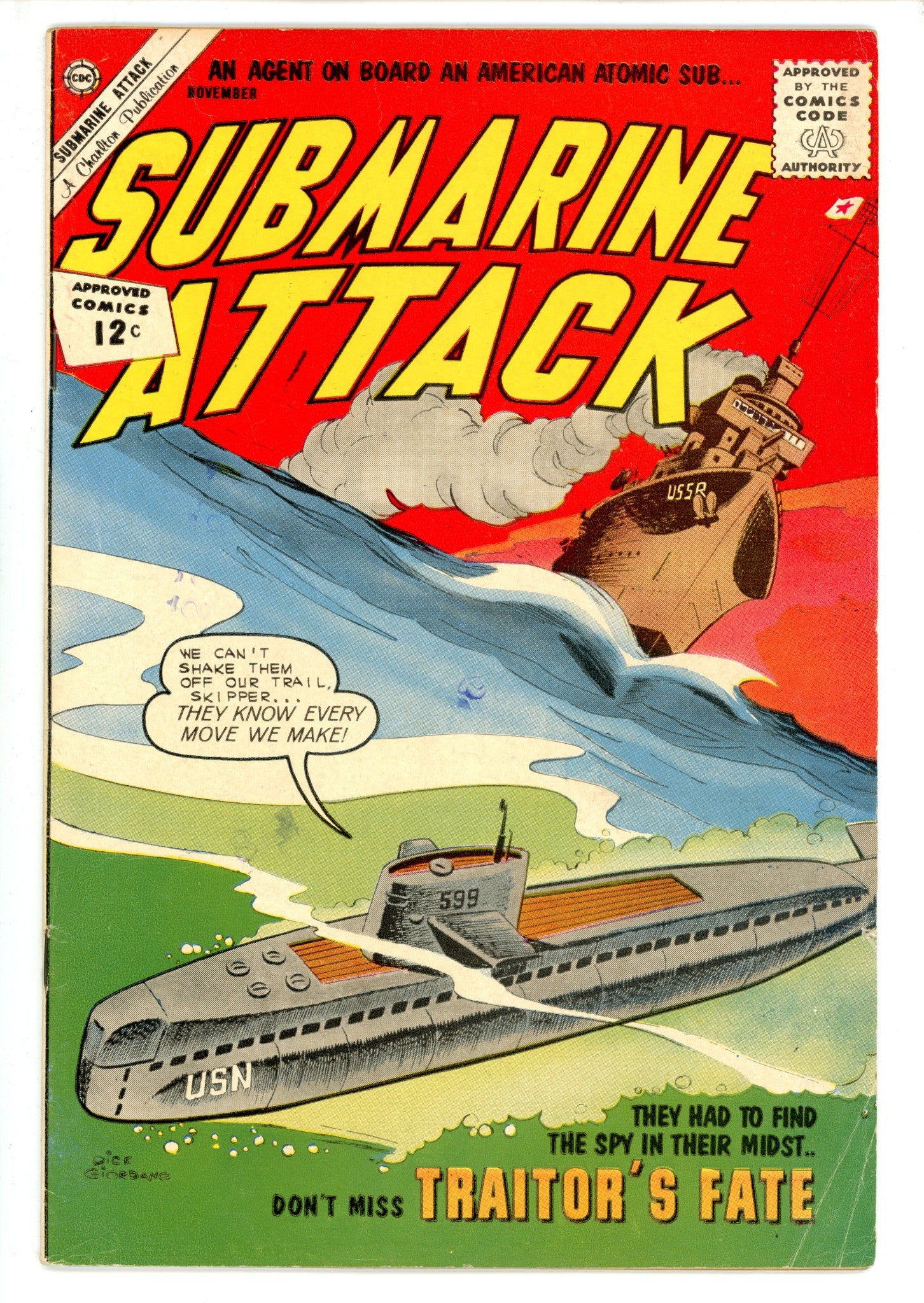 Submarine Attack 36 VG+ (1962)