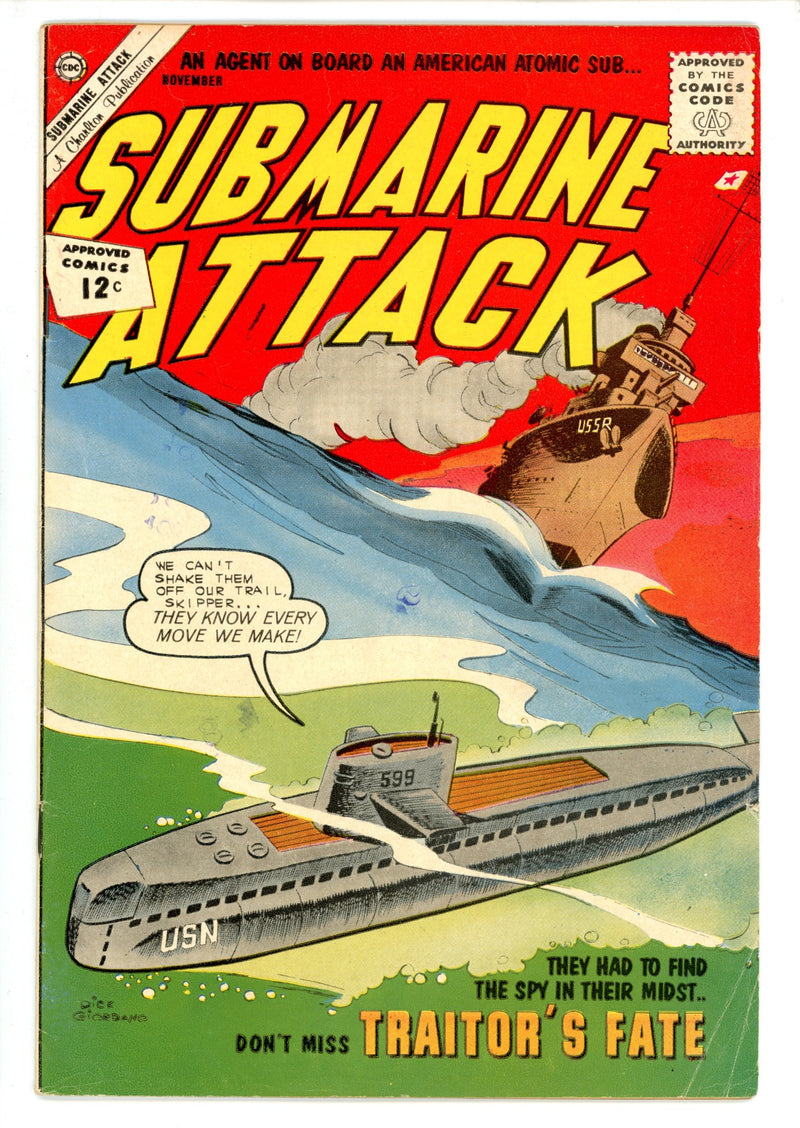Submarine Attack 36 VG+ (1962)