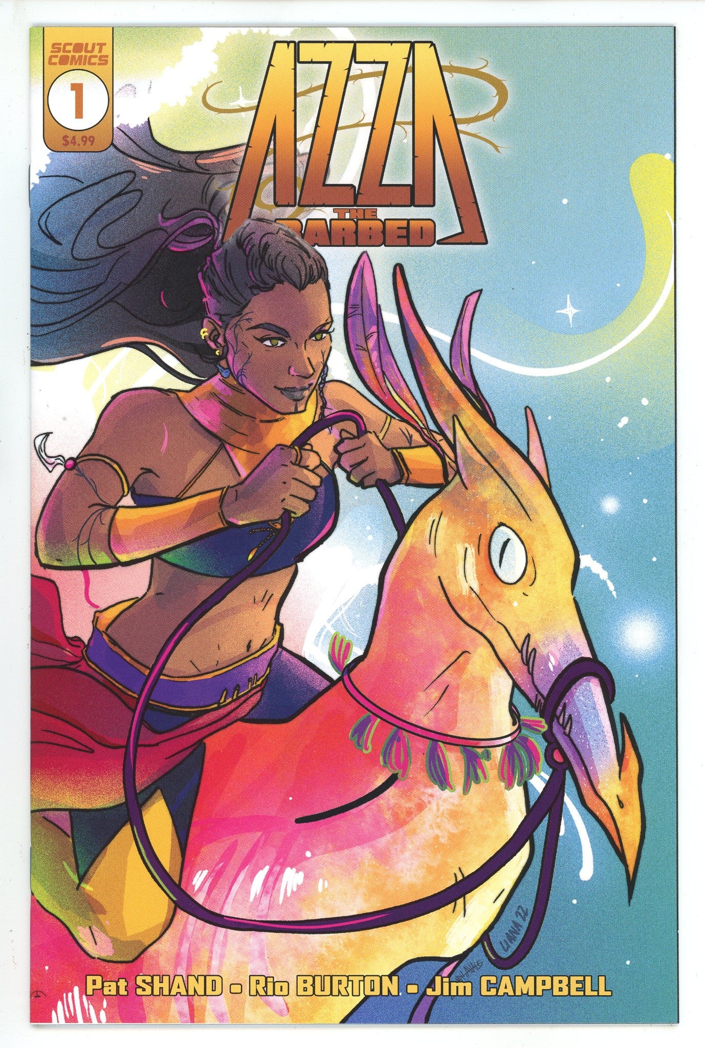 Azza the Barbed 1 Kangas Variant (2022)