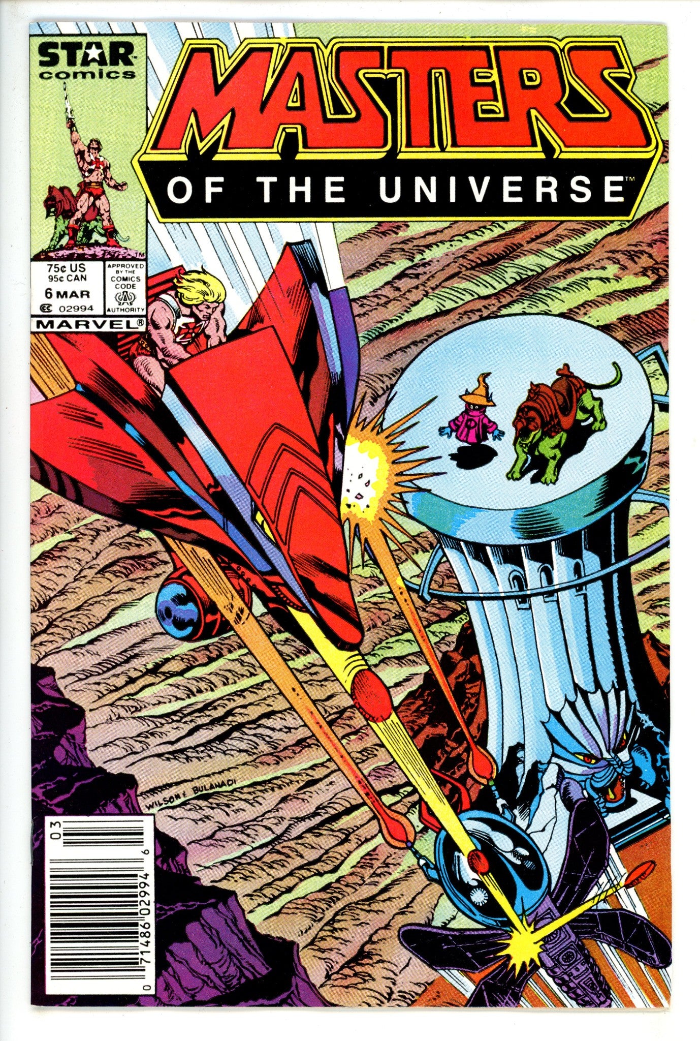 Masters of the Universe 6 Newsstand VF/NM