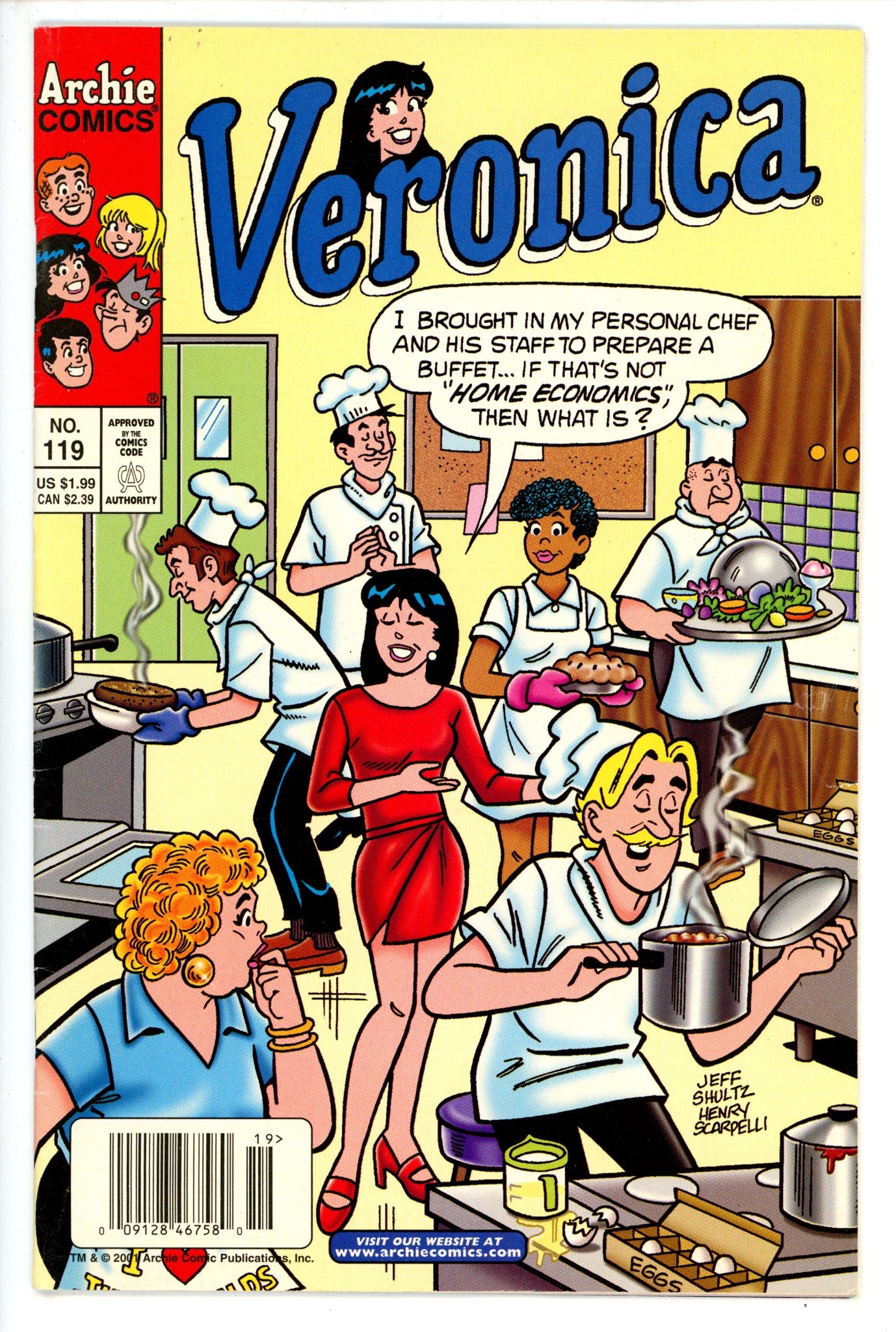 Veronica 119 Newsstand FN+