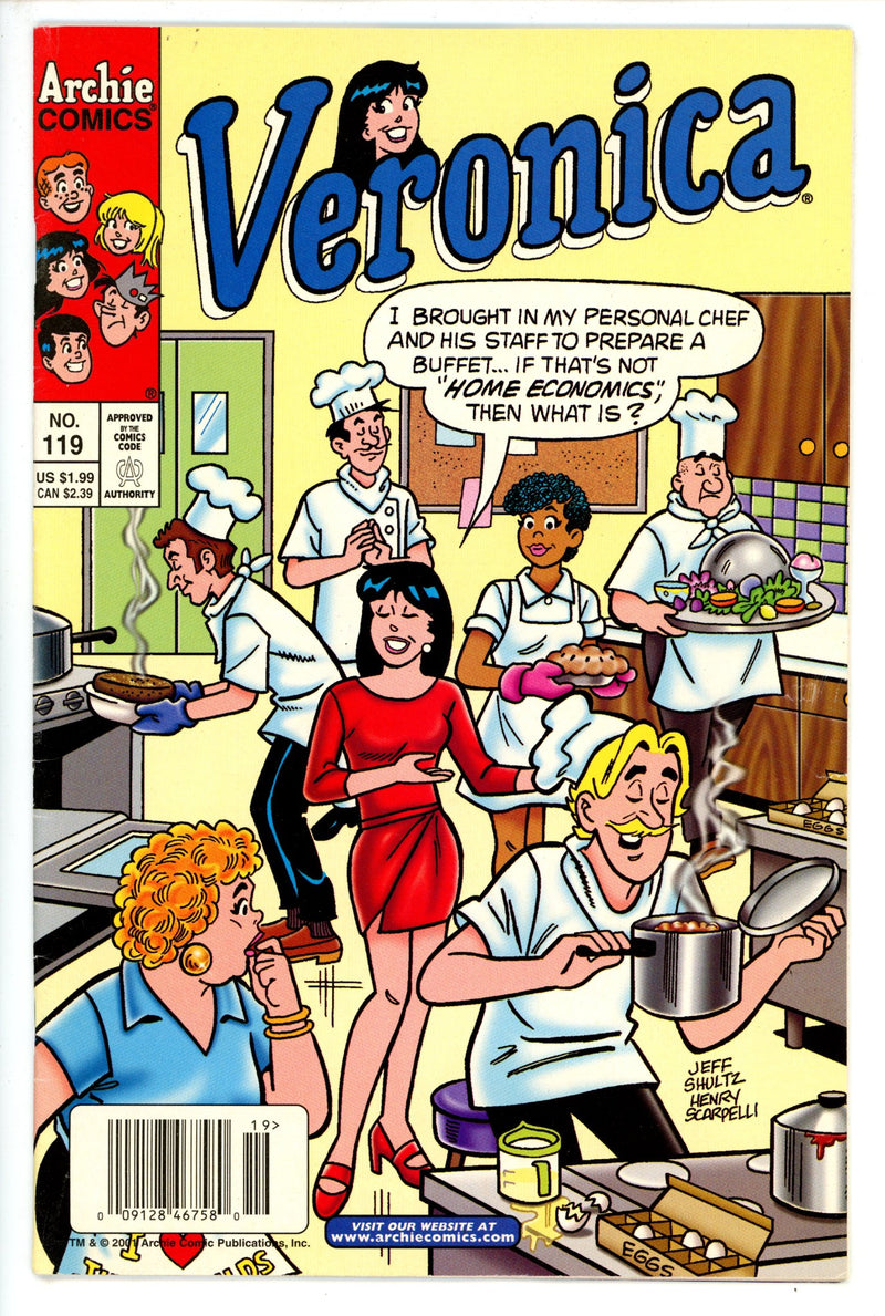 Veronica 119 Newsstand FN+