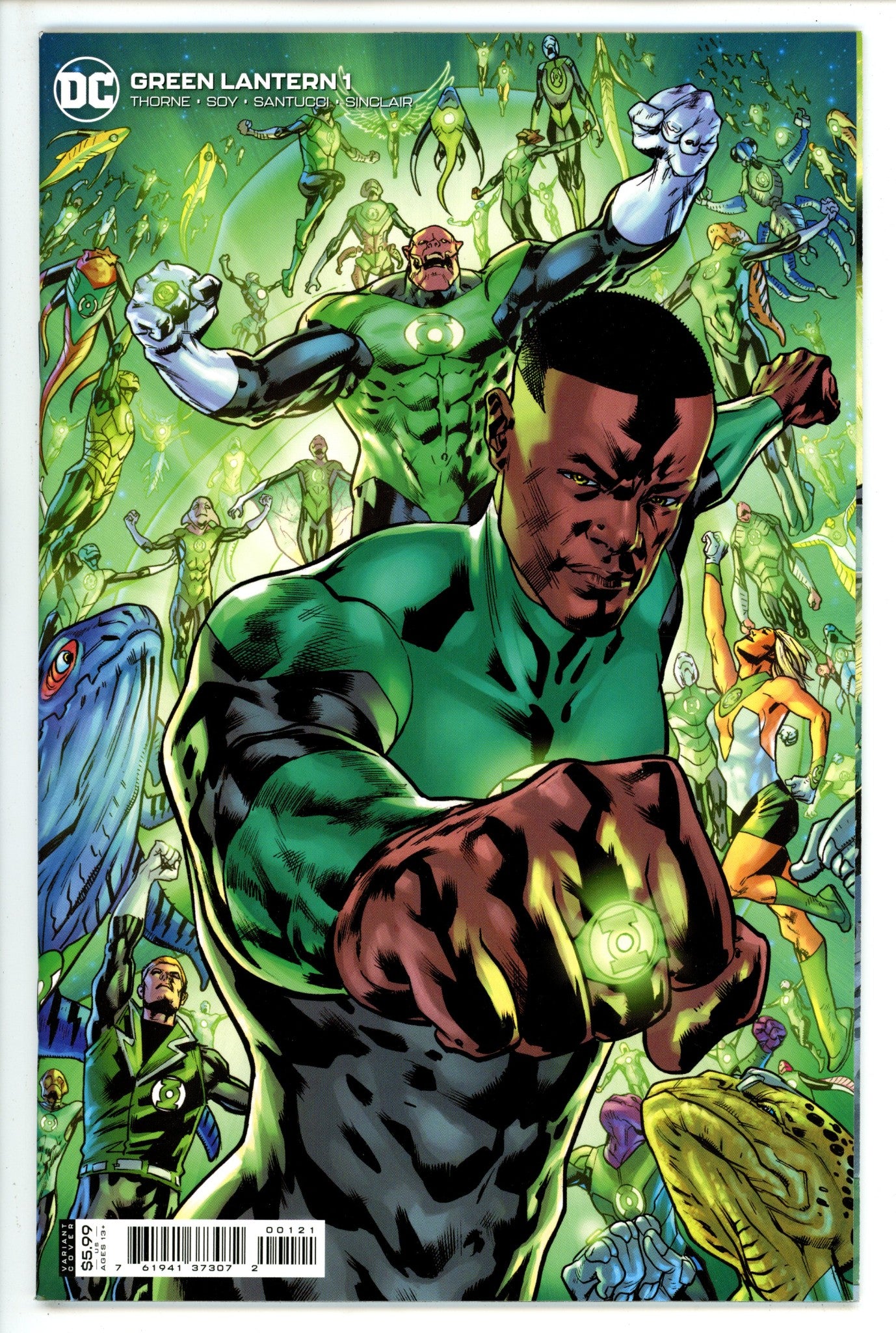 Green Lantern Vol 7 1 Hitch Variant