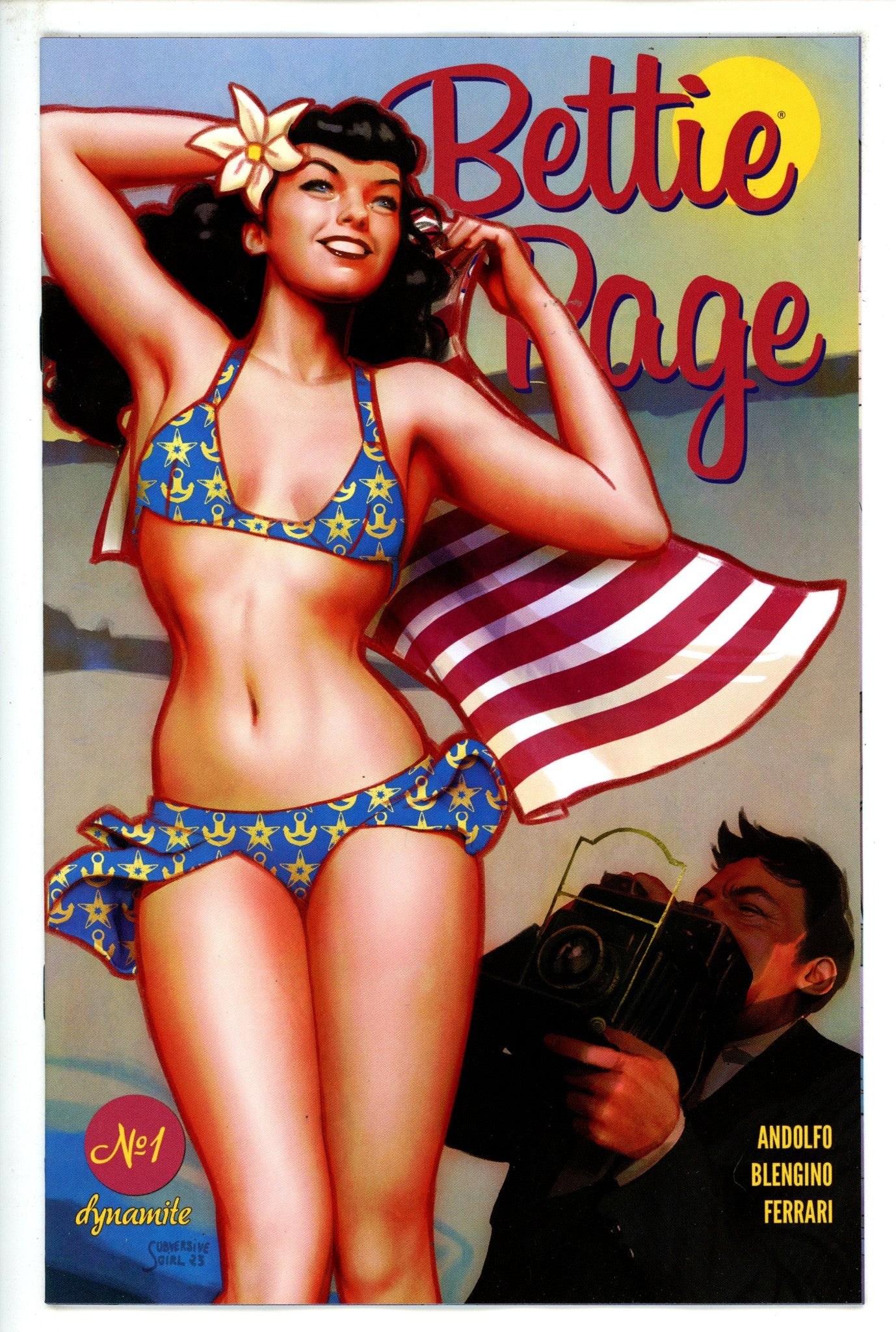 Bettie Page 1 Puebla Variant (2023)