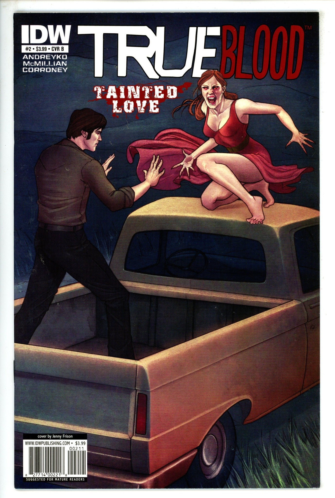 True Blood Vol 2 2 Frison Variant NM- (2011)