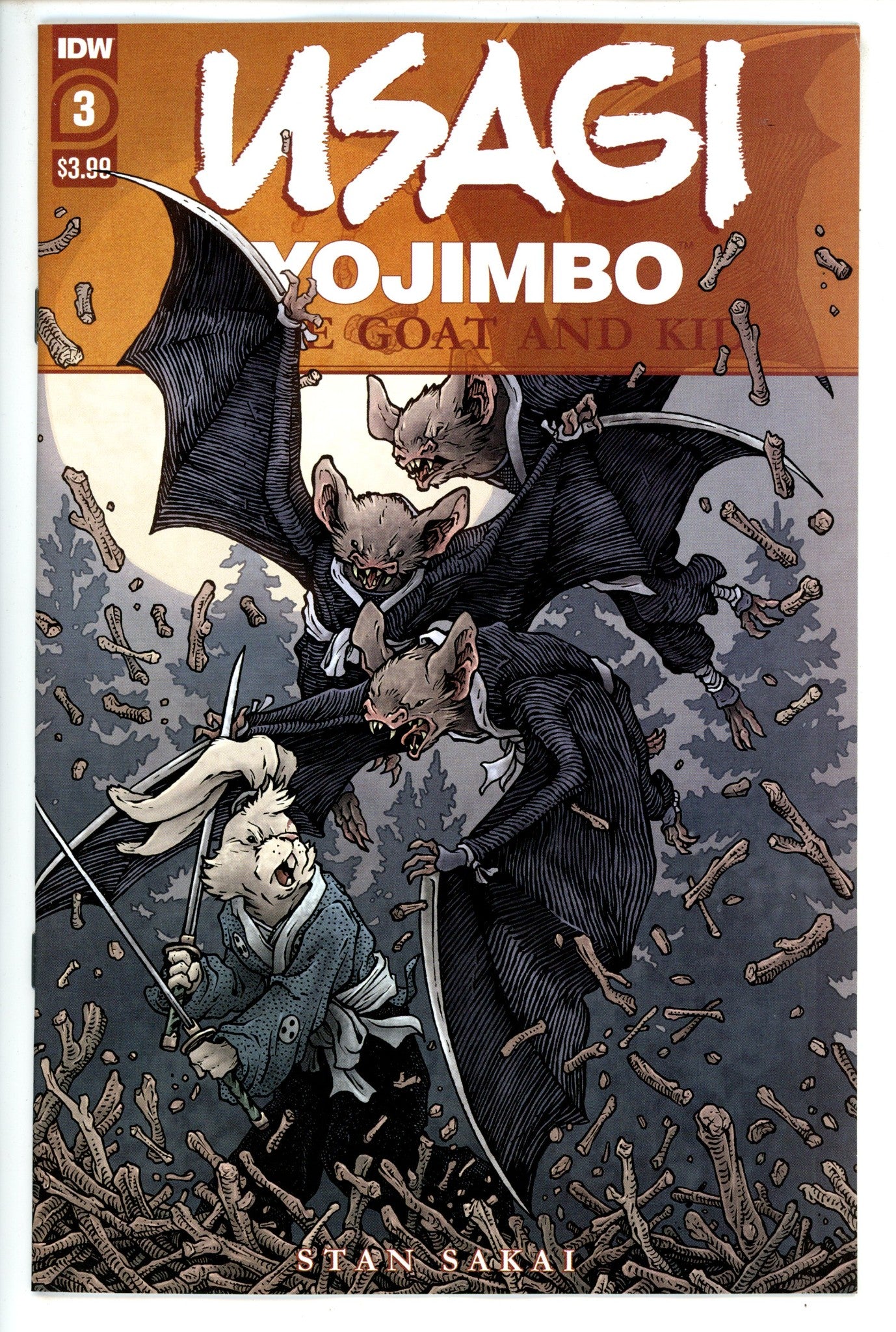 Usagi Yojimbo Lone Goat & Kid 3 (2022)