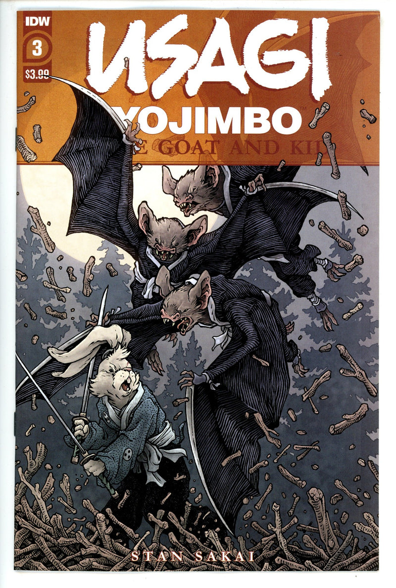 Usagi Yojimbo Lone Goat & Kid 3 (2022)