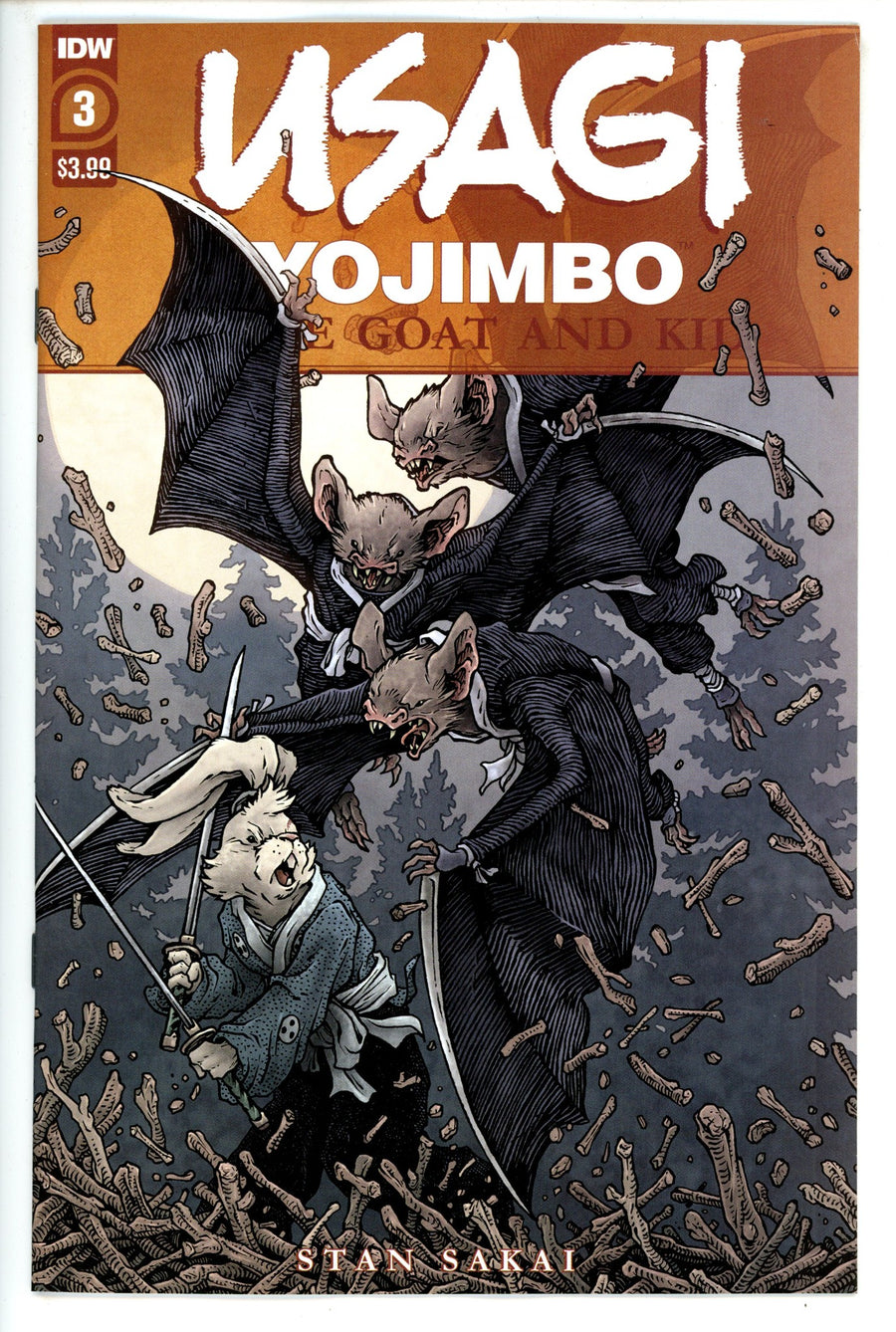Usagi Yojimbo Lone Goat & Kid 3 (2022)