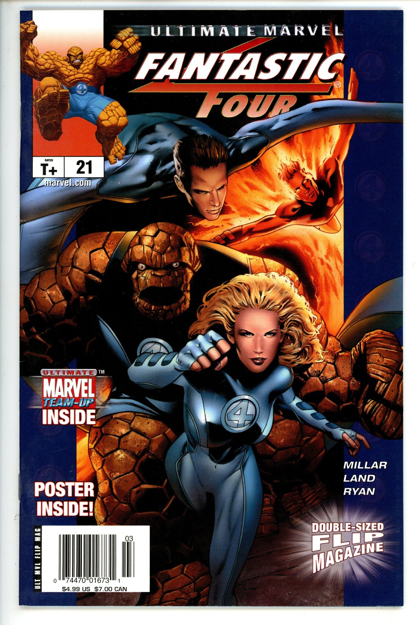 Ultimate Marvel Flip Magazine 21 Newsstand VF