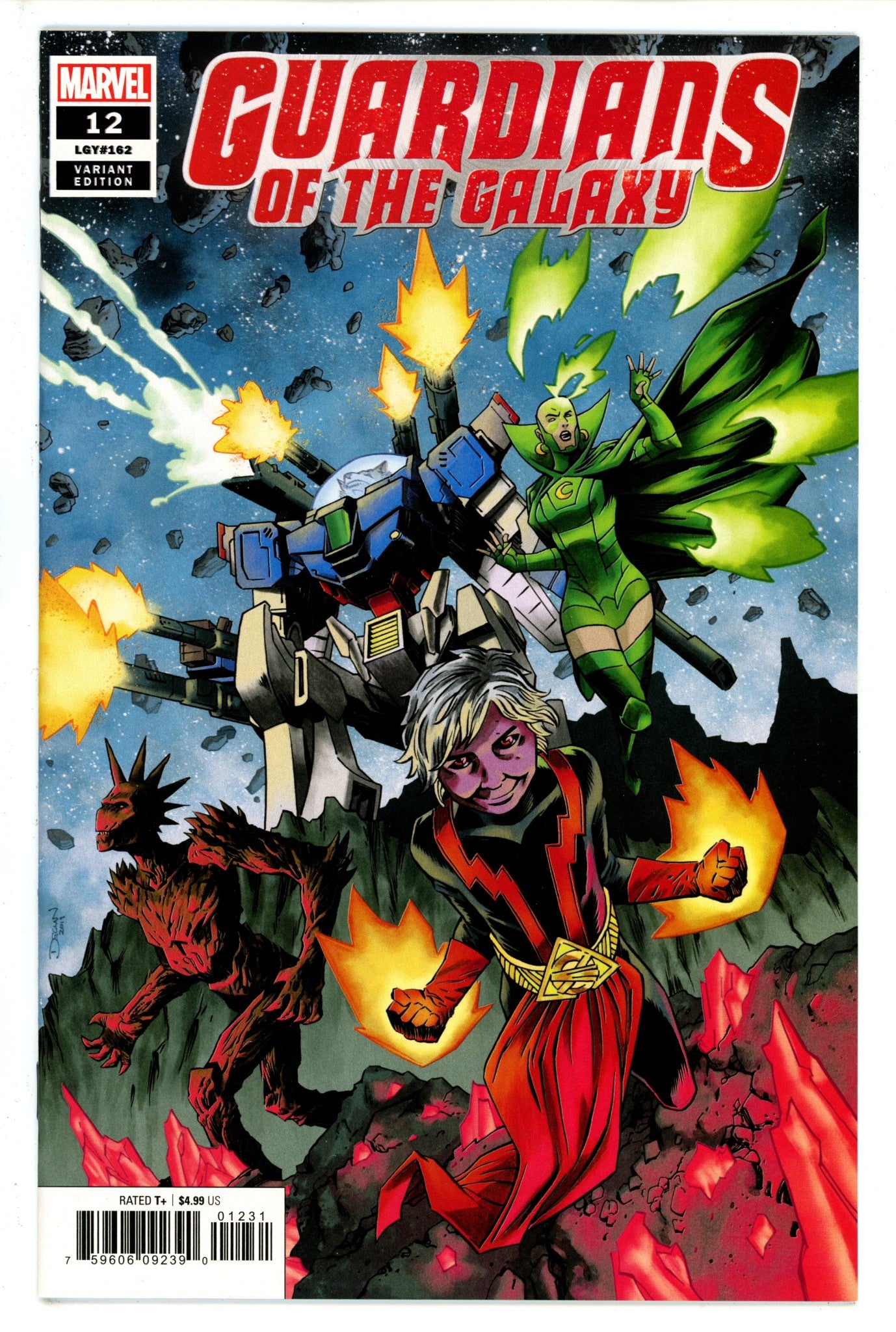 Guardians of the Galaxy Vol 5 12 (162) Shalvey Variant