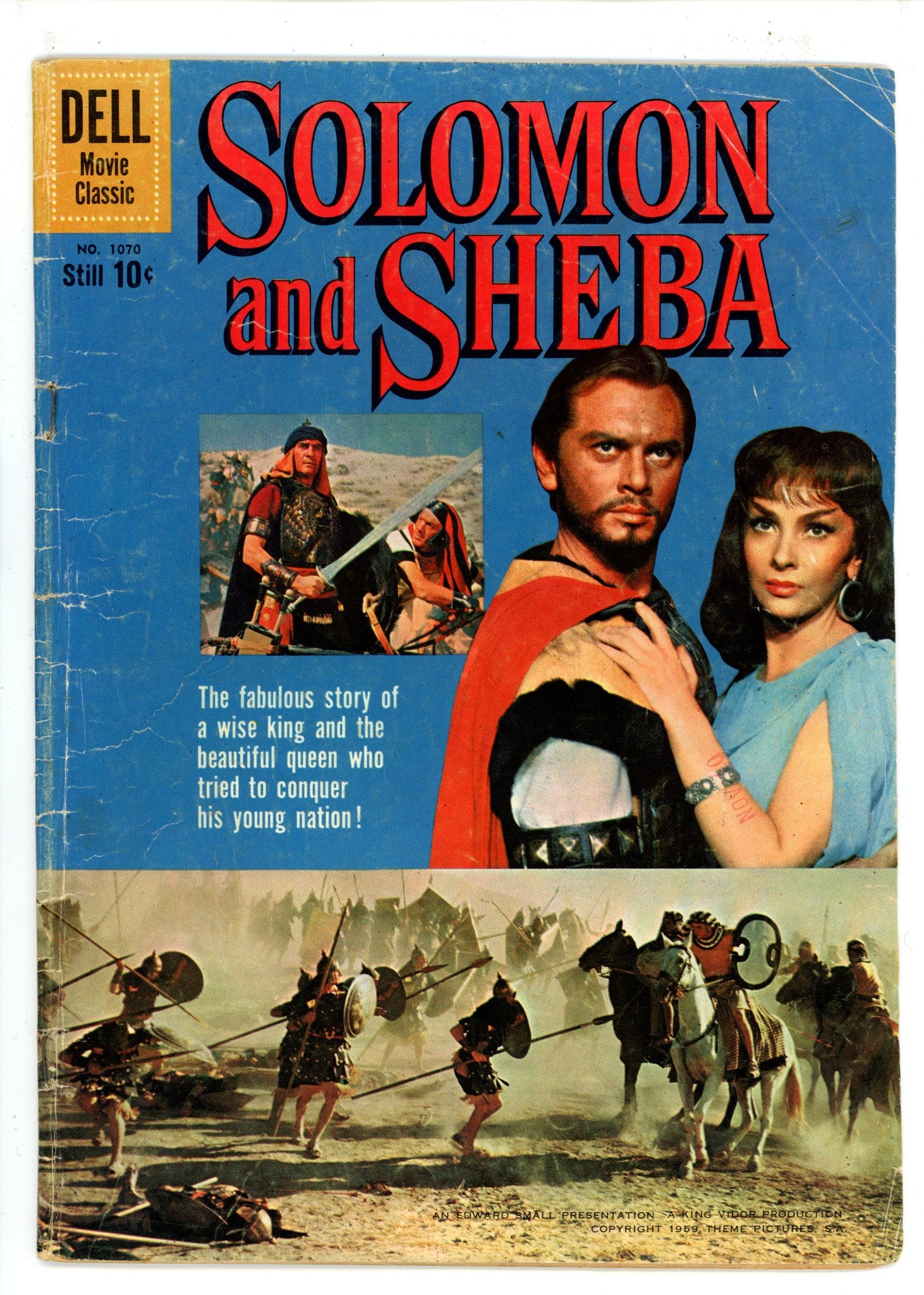 Four Color Vol 2 1070 Solomon And Sheba GD