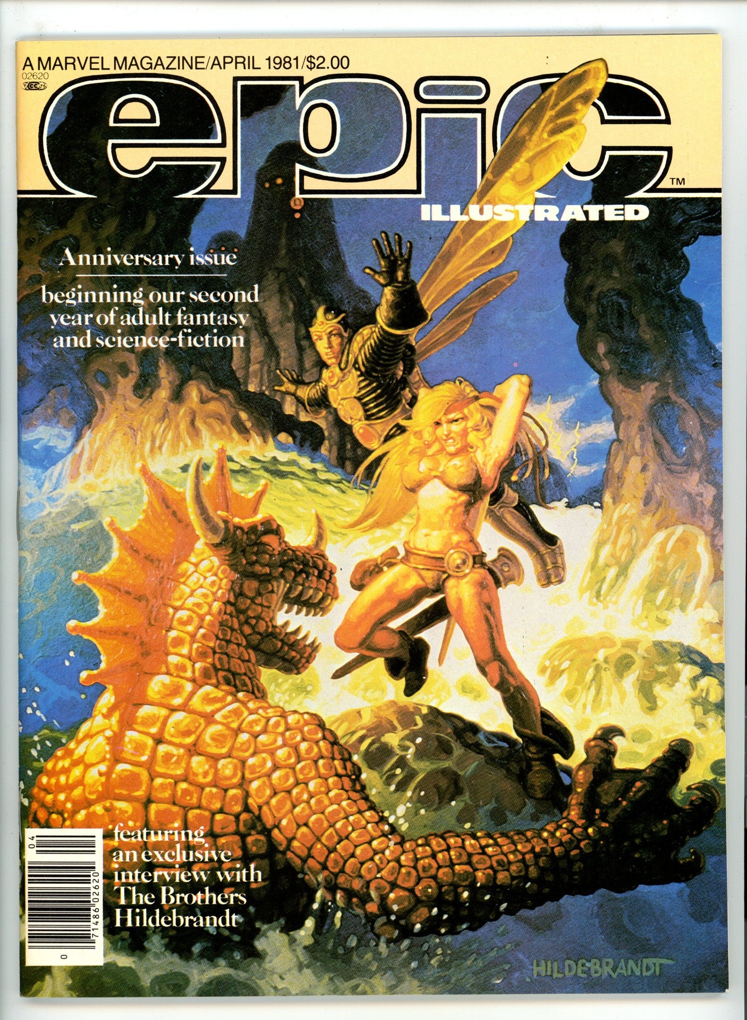 Epic Illustrated 5 NM- (1980)